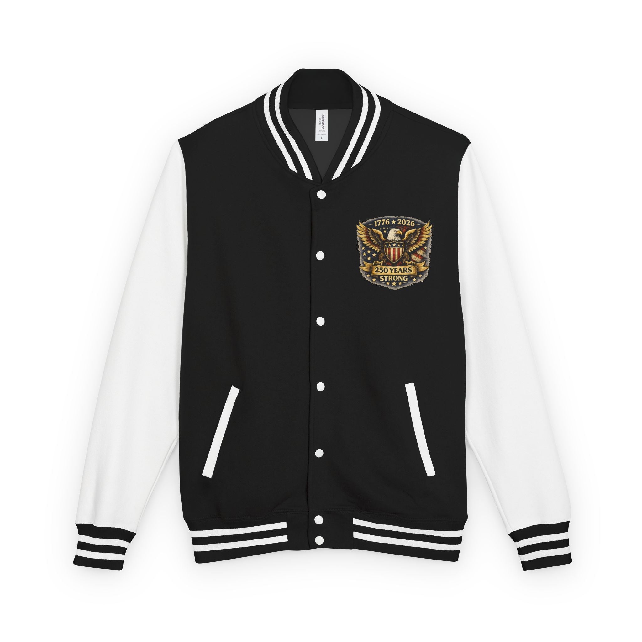 Letterman Jacket — Vintage Eagle Crest Varsity Jacket