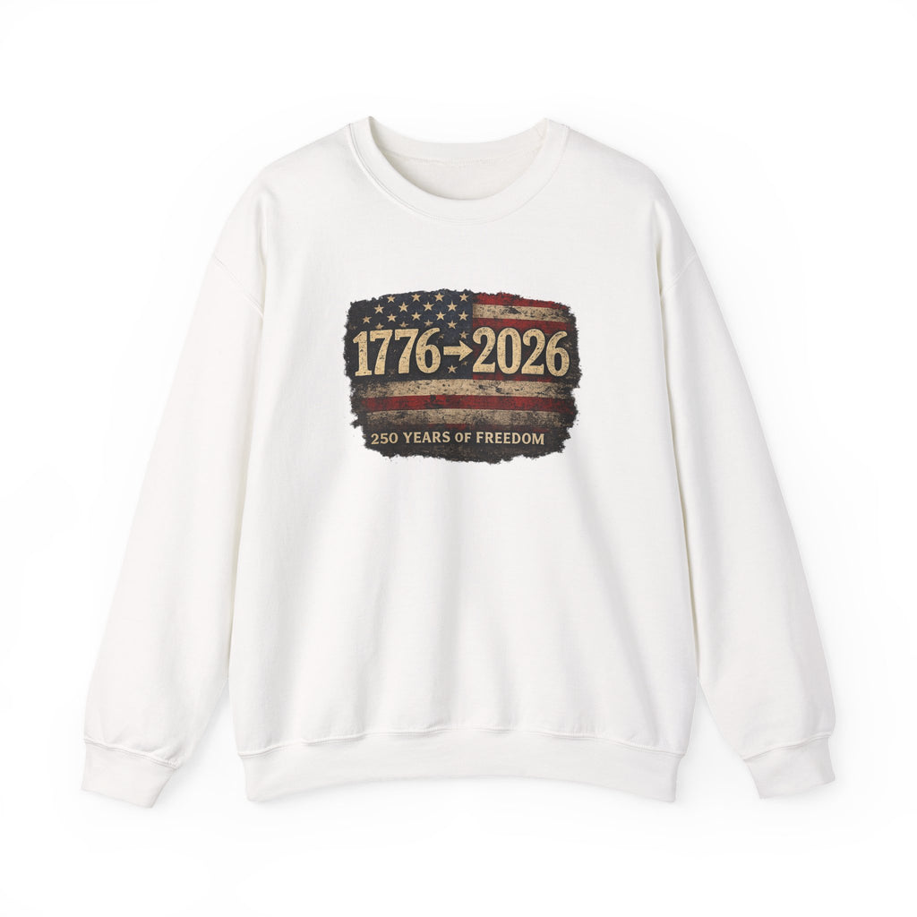 1776–2026 - 250 Years of Freedom Crewneck Sweatshirt