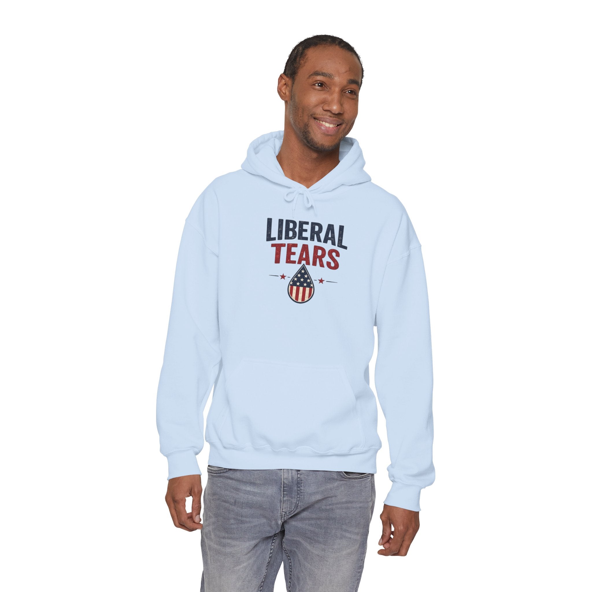 "Liberal Tears" Patriotic Graphic Hoodie