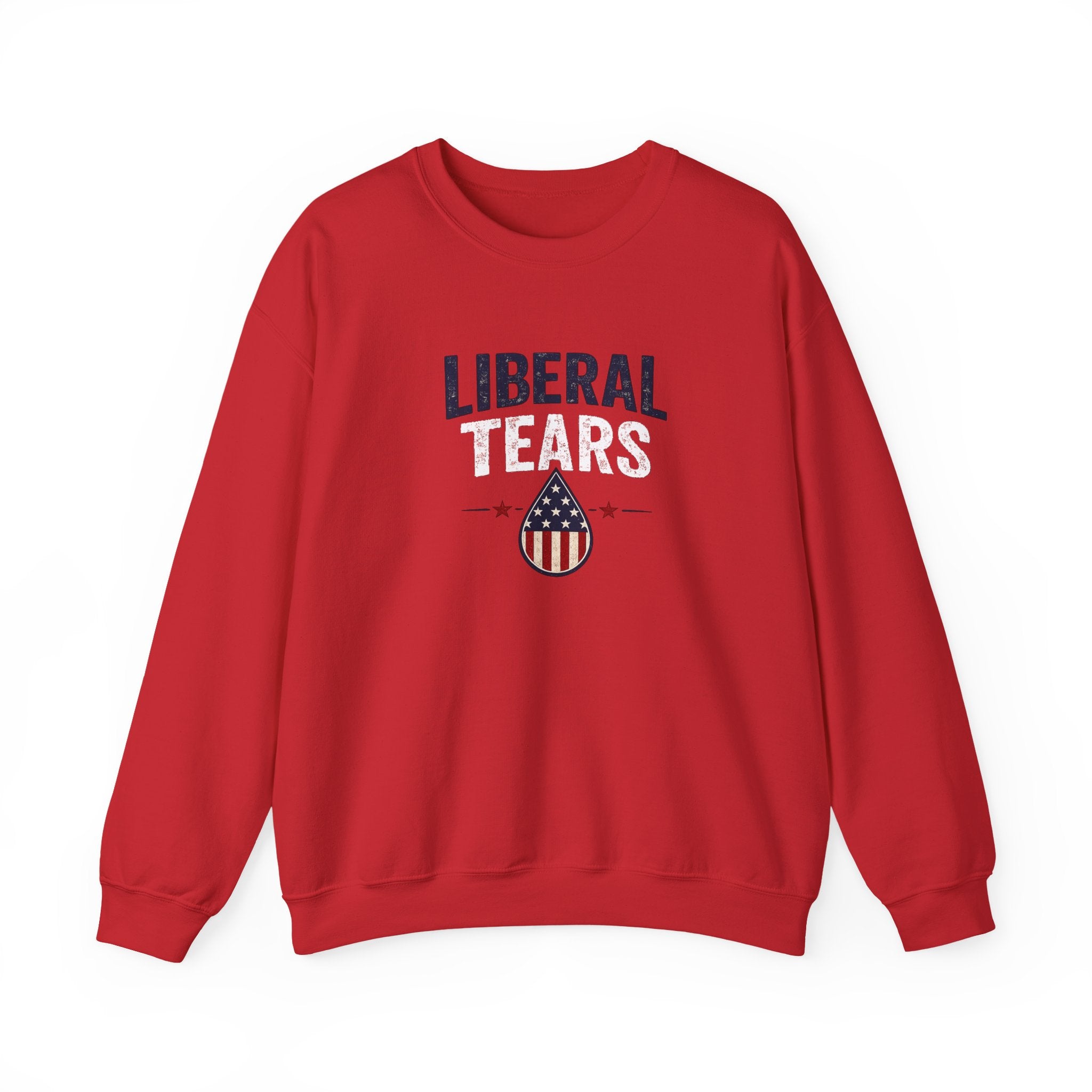 "Liberal Tears" Patriotic Crewneck Sweatshirt