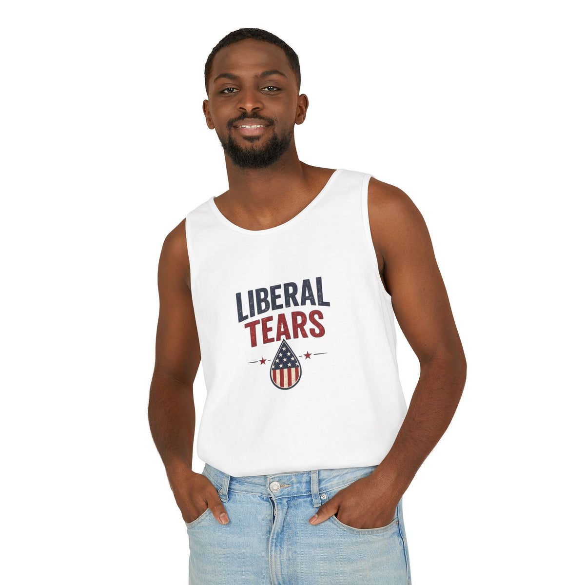 Patriotic “Liberal Tears” Tank Top