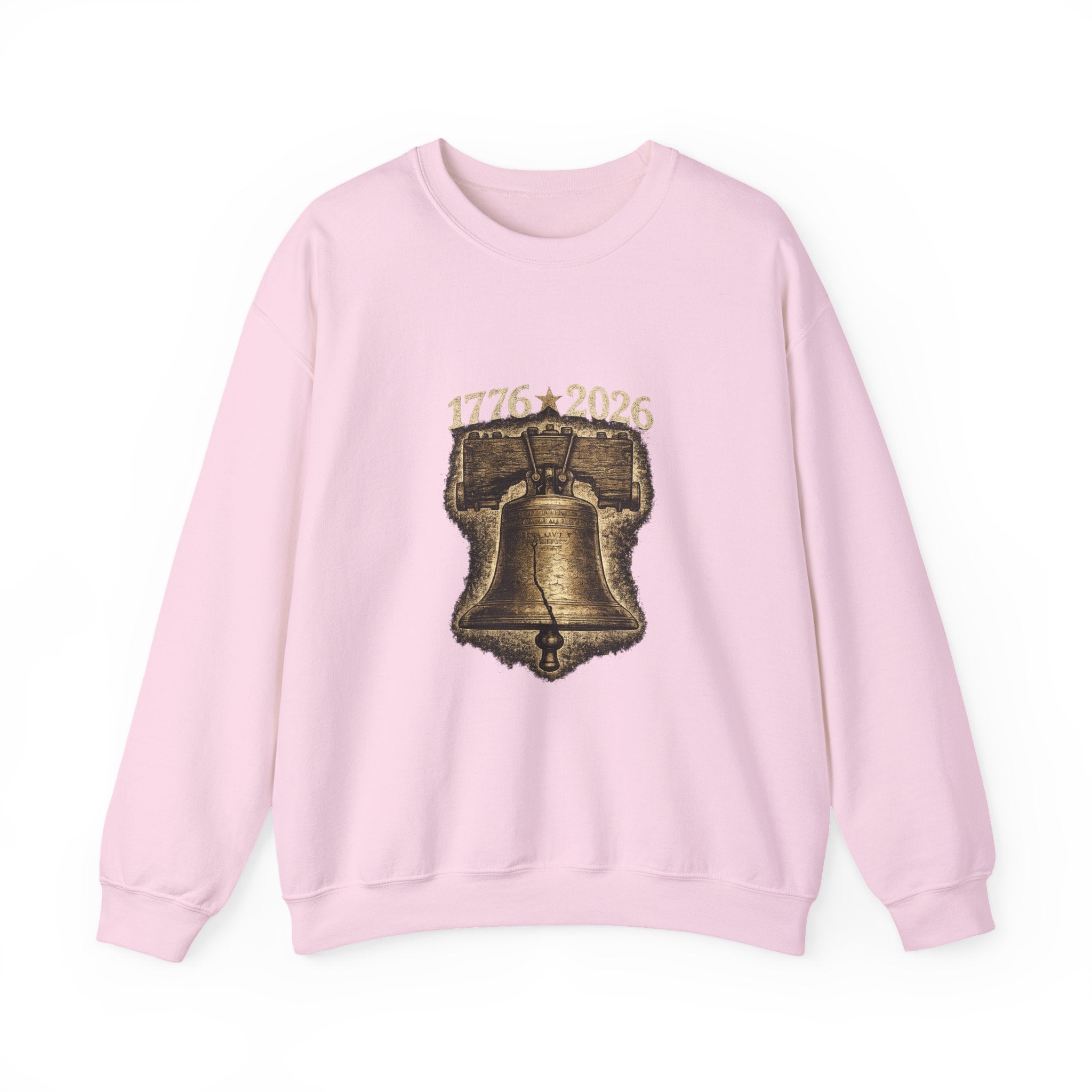 Liberty Bell 1776–2026 Crewneck Sweatshirt — Patriotic Independence Day Pullover