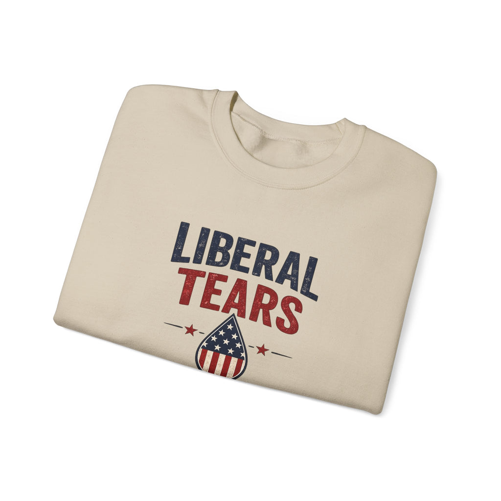 "Liberal Tears" Patriotic Crewneck Sweatshirt