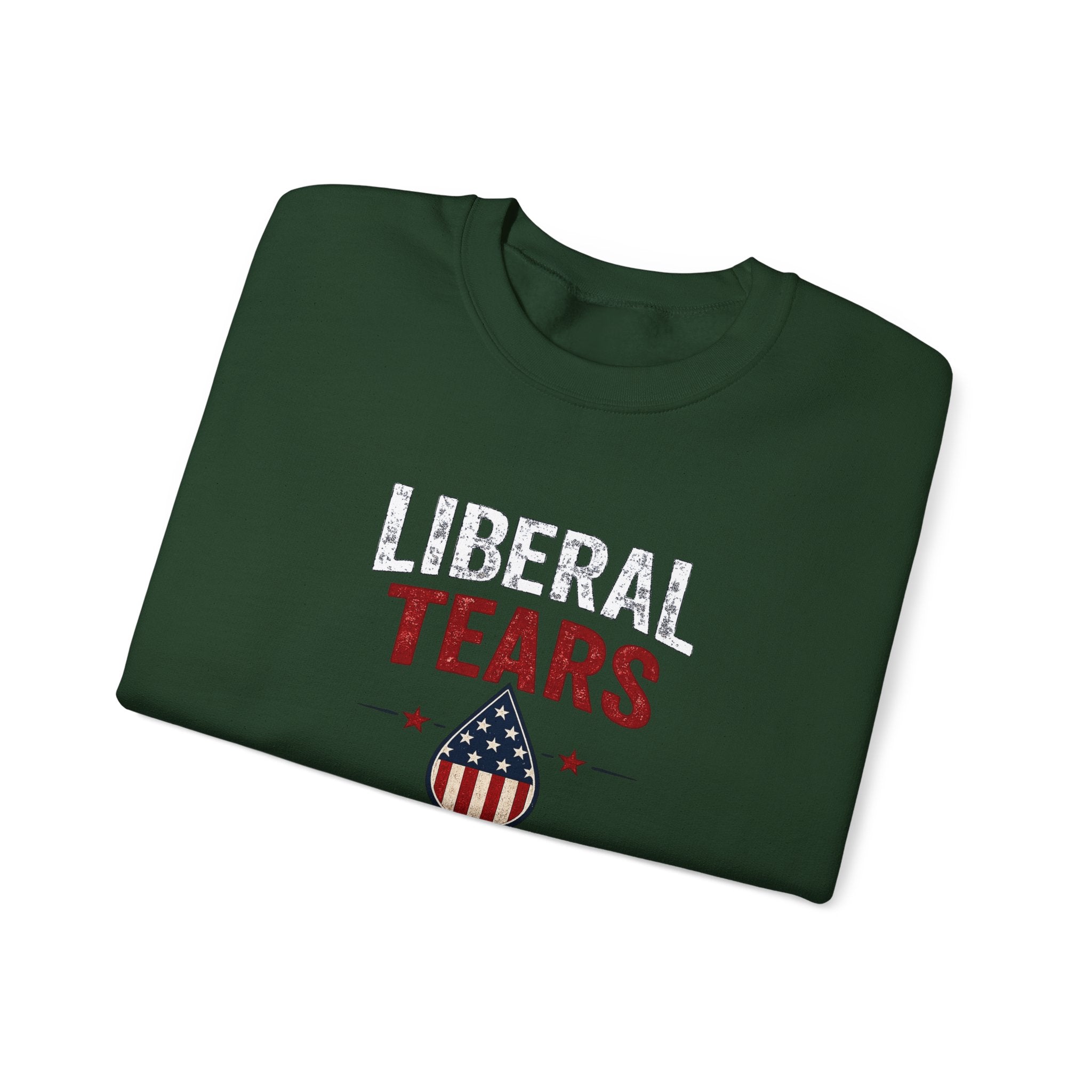 "Liberal Tears" Patriotic Crewneck Sweatshirt