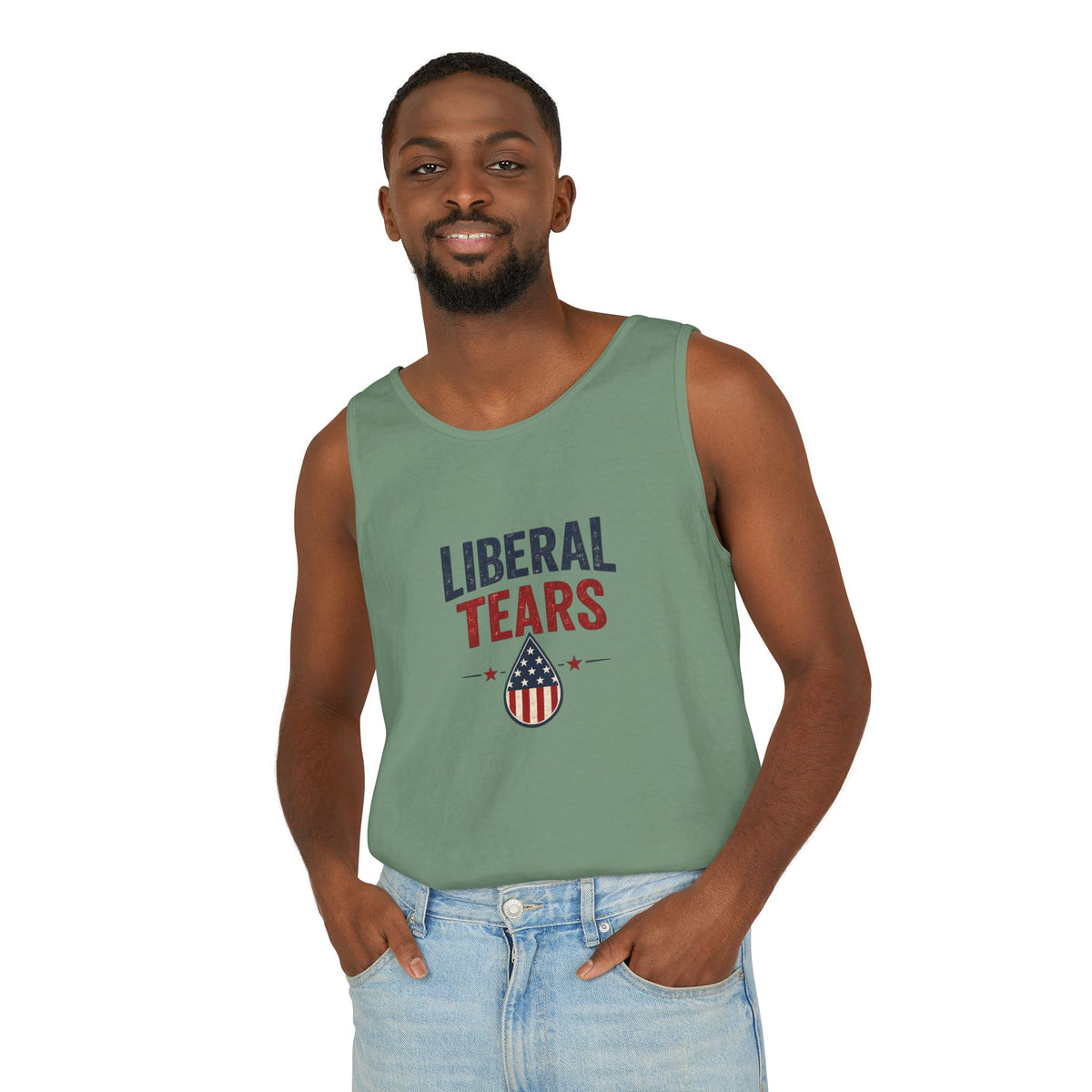 Patriotic “Liberal Tears” Tank Top