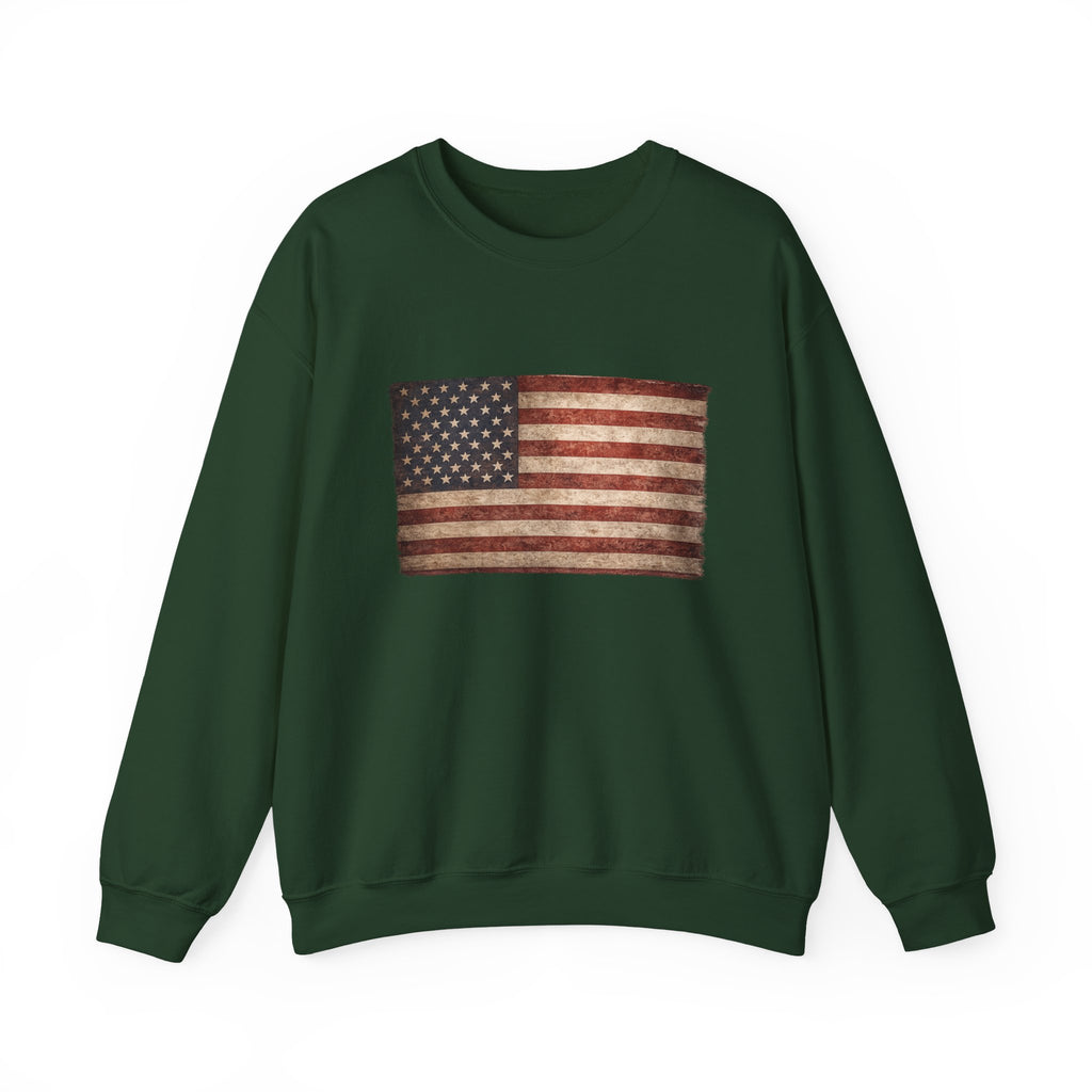 Vintage American Flag Sweatshirt