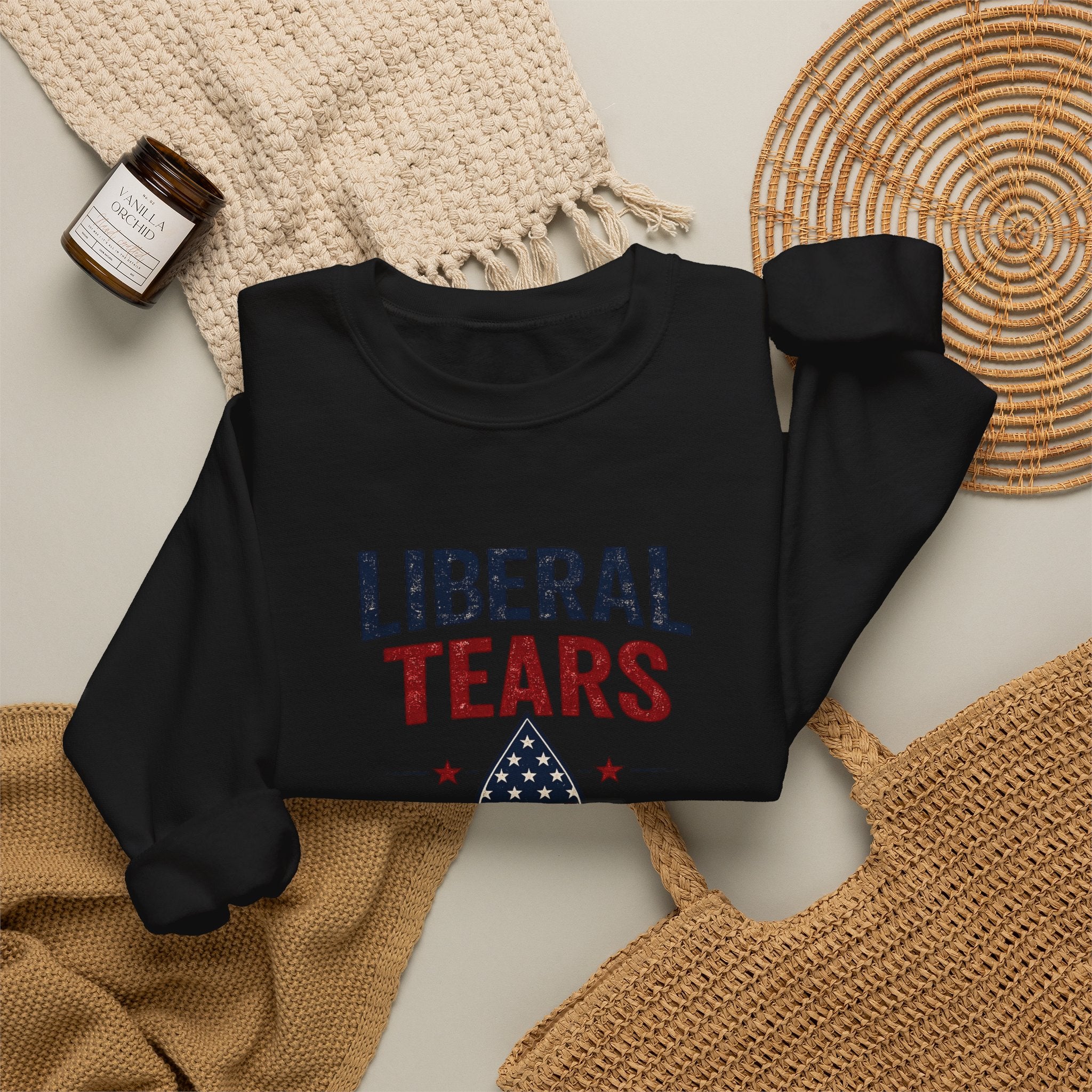 Sweatshirt - "Liberal Tears" Patriotic Crewneck