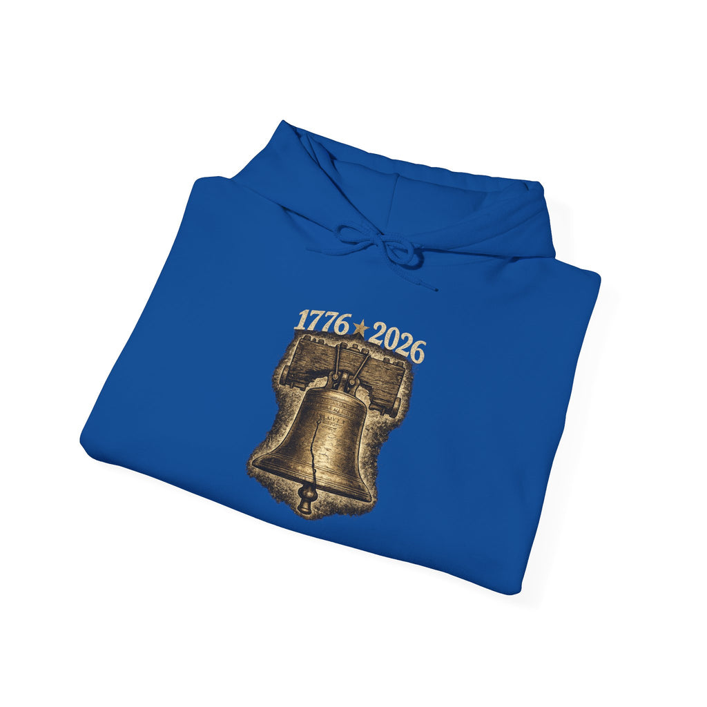 Liberty Bell Hoodie — Vintage 1776–2006 Patriotic Pullover