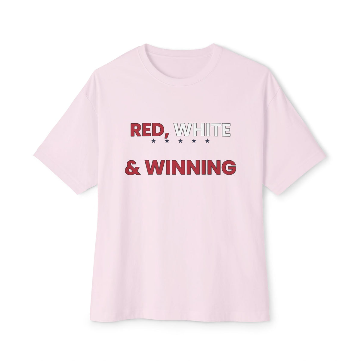 Red, White & Winning Tee — Patriotic Graphic T-Shirt