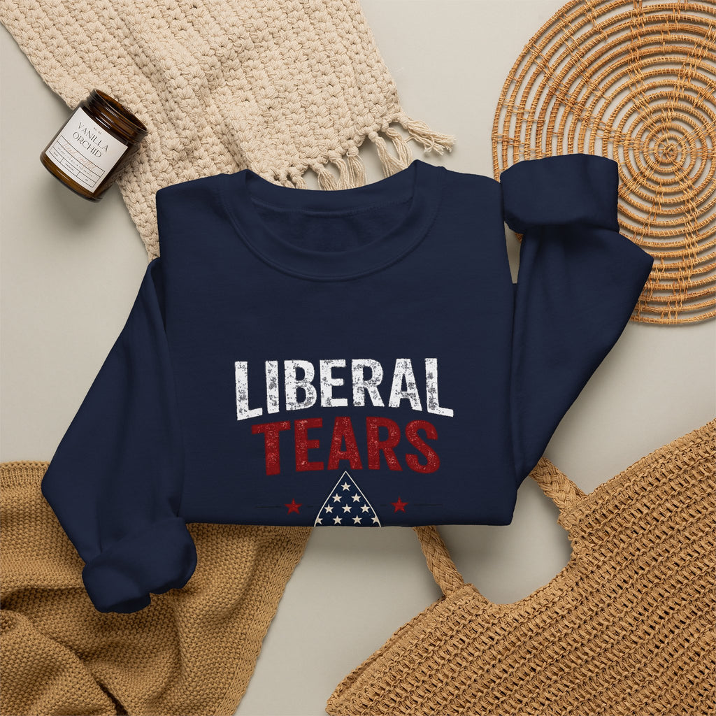 "Liberal Tears" Patriotic Crewneck Sweatshirt