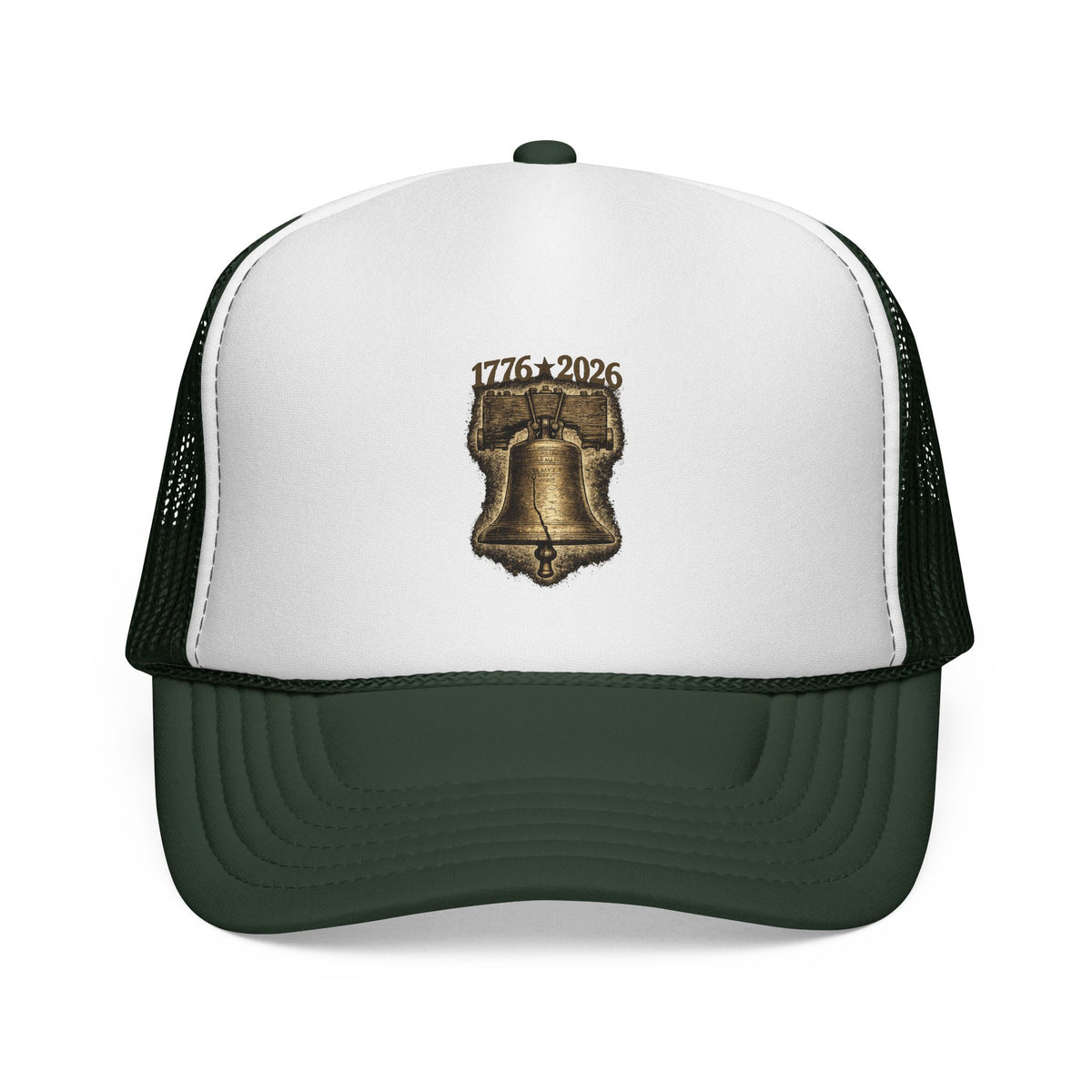 Liberty Bell Trucker Hat — Patriotic Cap