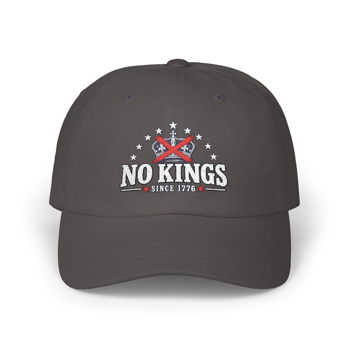 No Kings Dad Cap – Patriotic 'No Kings Since 1776' Embroidered Baseball Hat