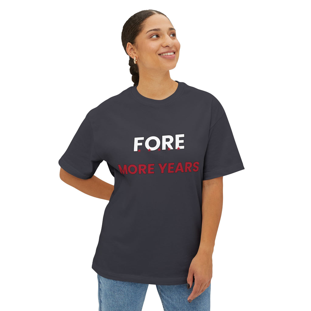Fore More Years Tee — Patriotic Golf Humor T‑Shirt