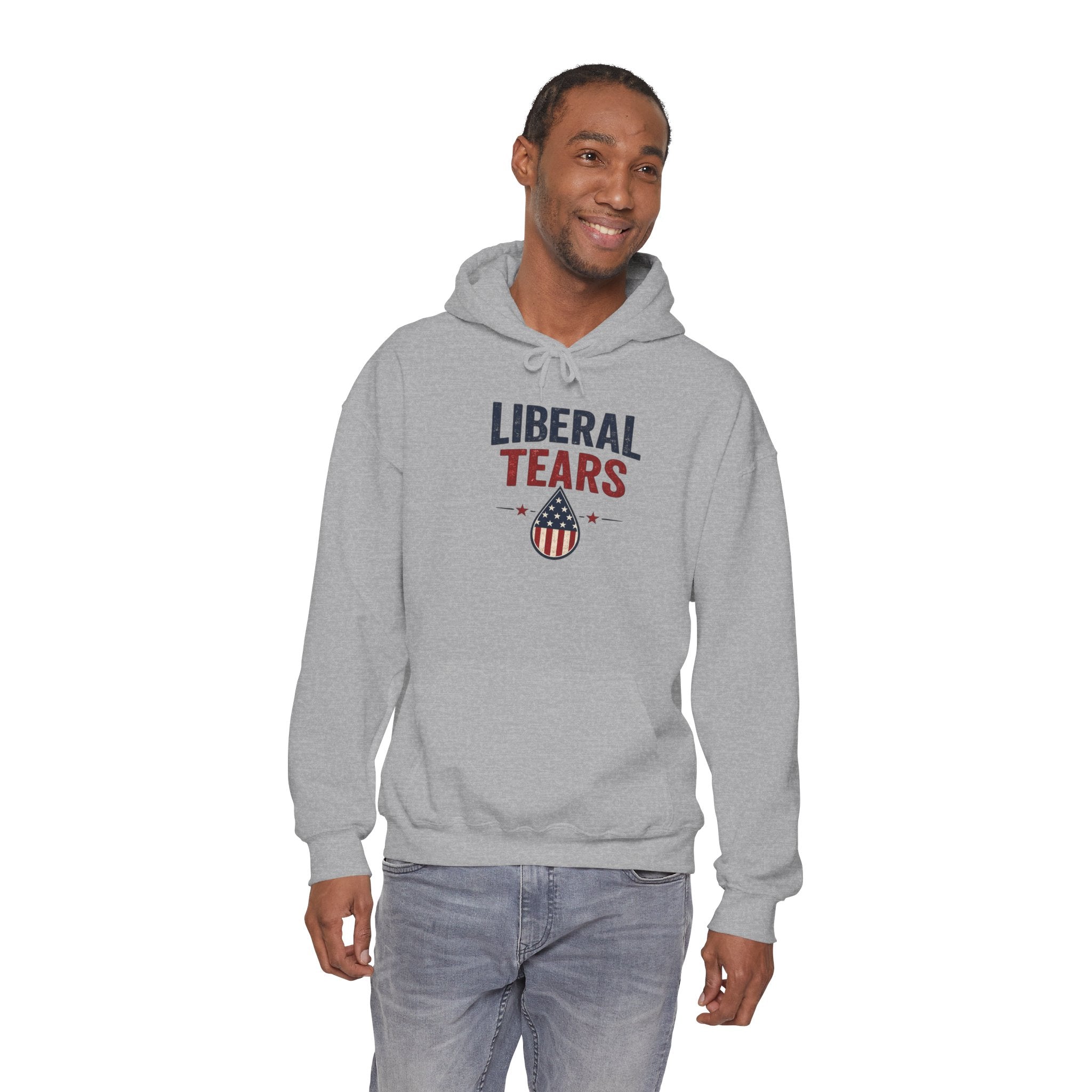 "Liberal Tears" Patriotic Graphic Hoodie