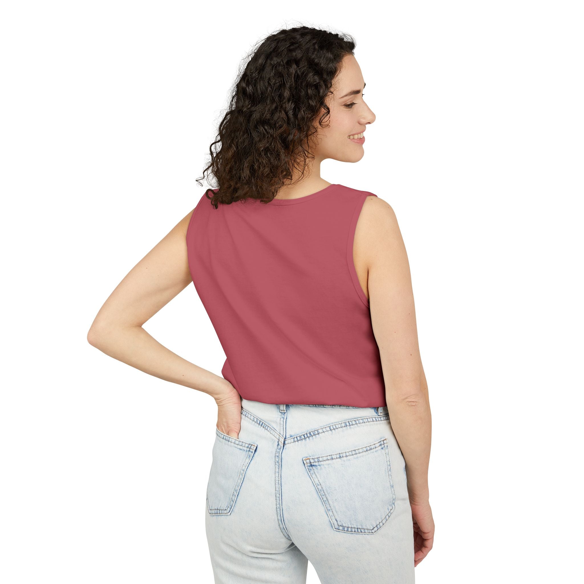 Political Tank Top — "Liberal Tears" Patriotic Drop Design