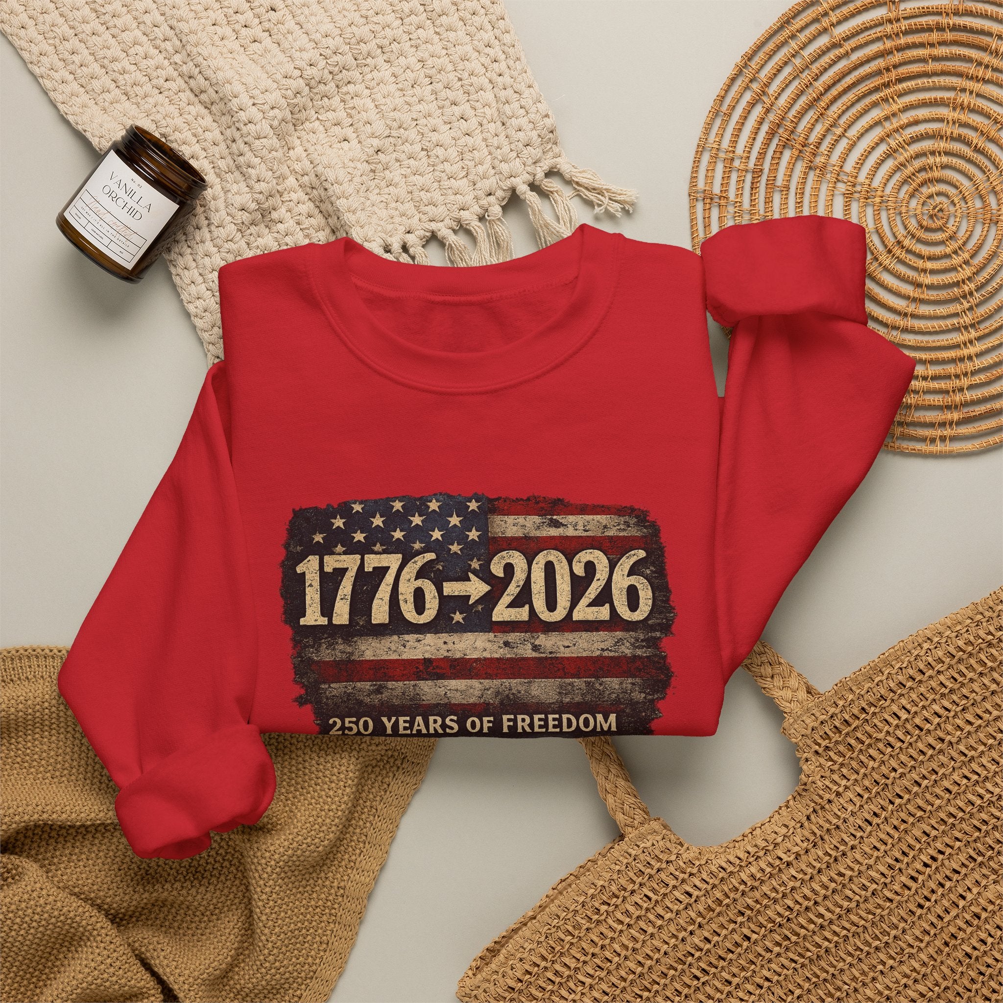 1776–2026 - 250 Years of Freedom Crewneck Sweatshirt