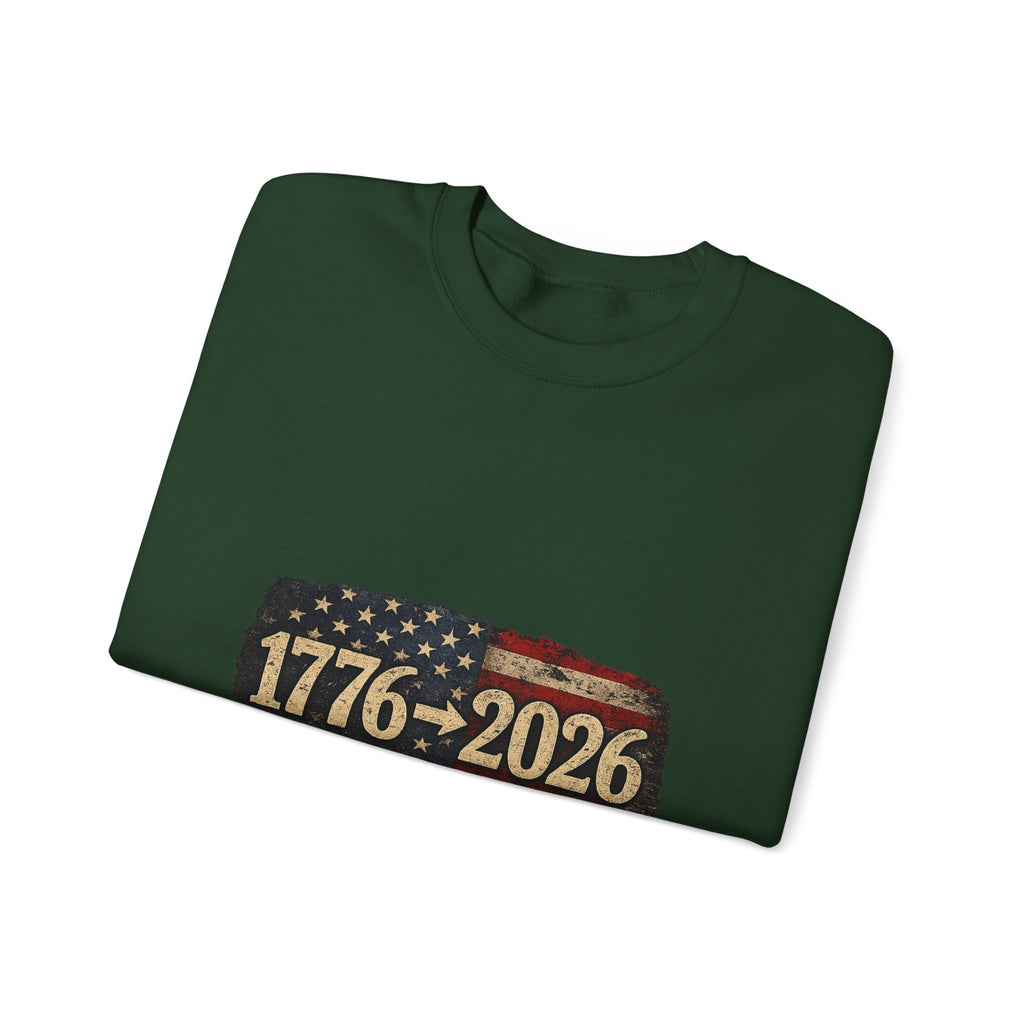 1776–2026 250 Years of Freedom Crewneck Sweatshirt
