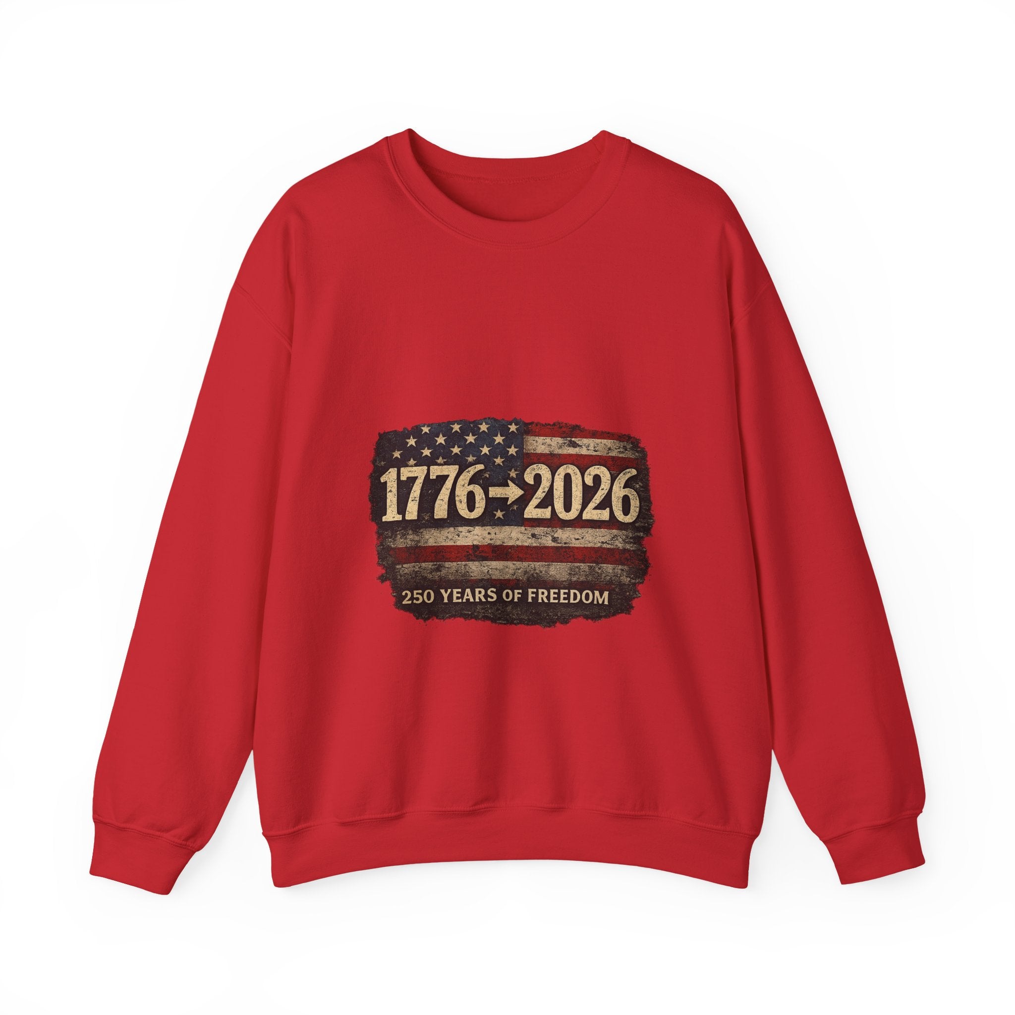 1776–2026 250 Years of Freedom Crewneck Sweatshirt