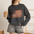 Vintage American Flag Sweatshirt