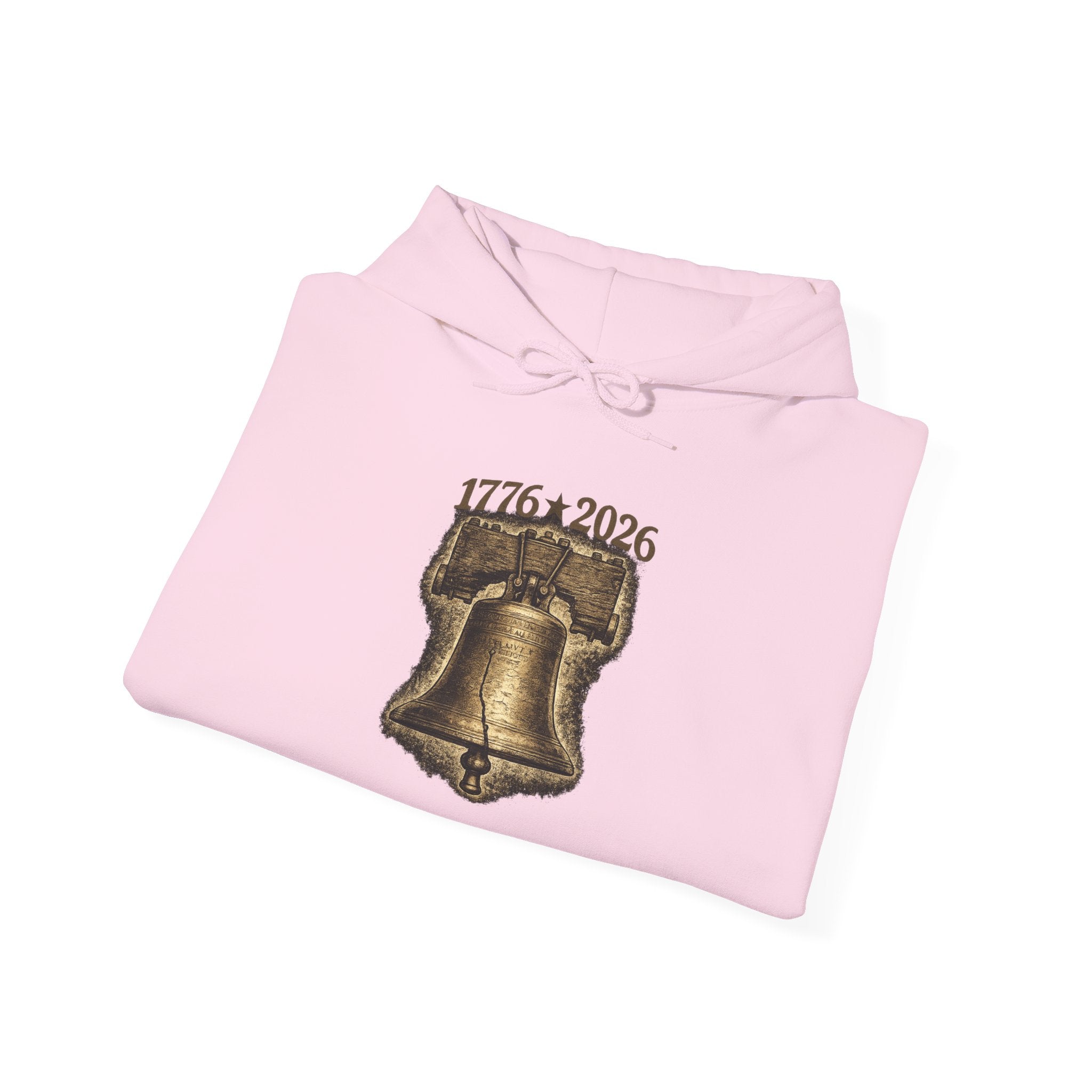 Liberty Bell Hoodie — 1776–2026 Graphic Hooded Sweatshirt