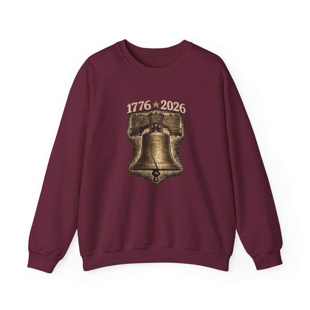 Liberty Bell 1776–2026 Crewneck Sweatshirt