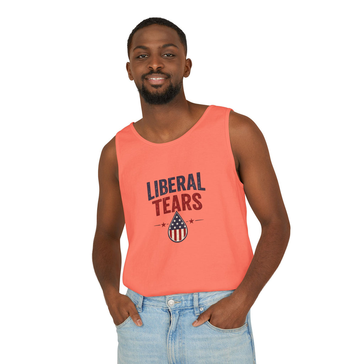 Patriotic “Liberal Tears” Tank Top