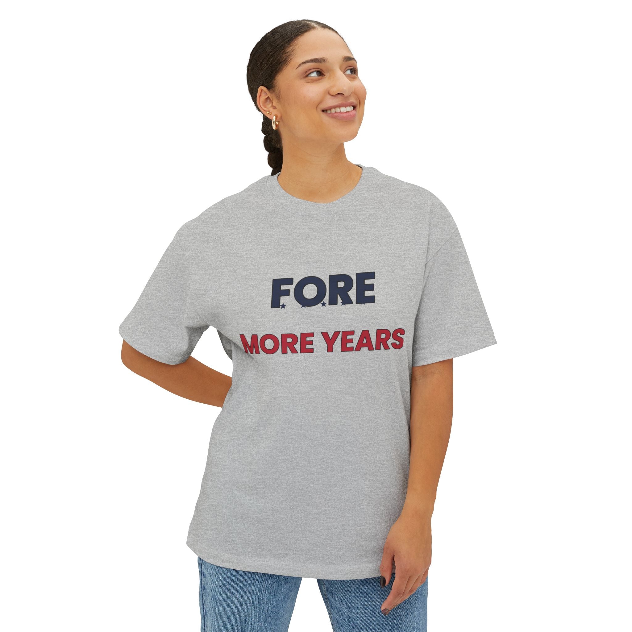 Fore More Years Tee — Patriotic Golf Humor T‑Shirt