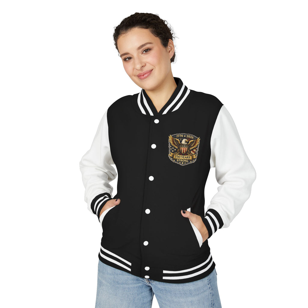 Letterman Jacket - Vintage Eagle Crest