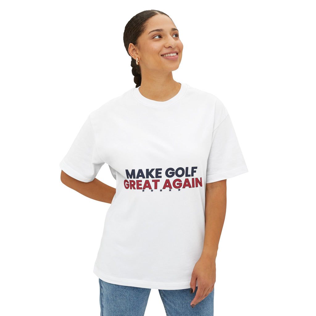 Make Golf Great Again Tee — Retro Patriotic Golf T‑Shirt