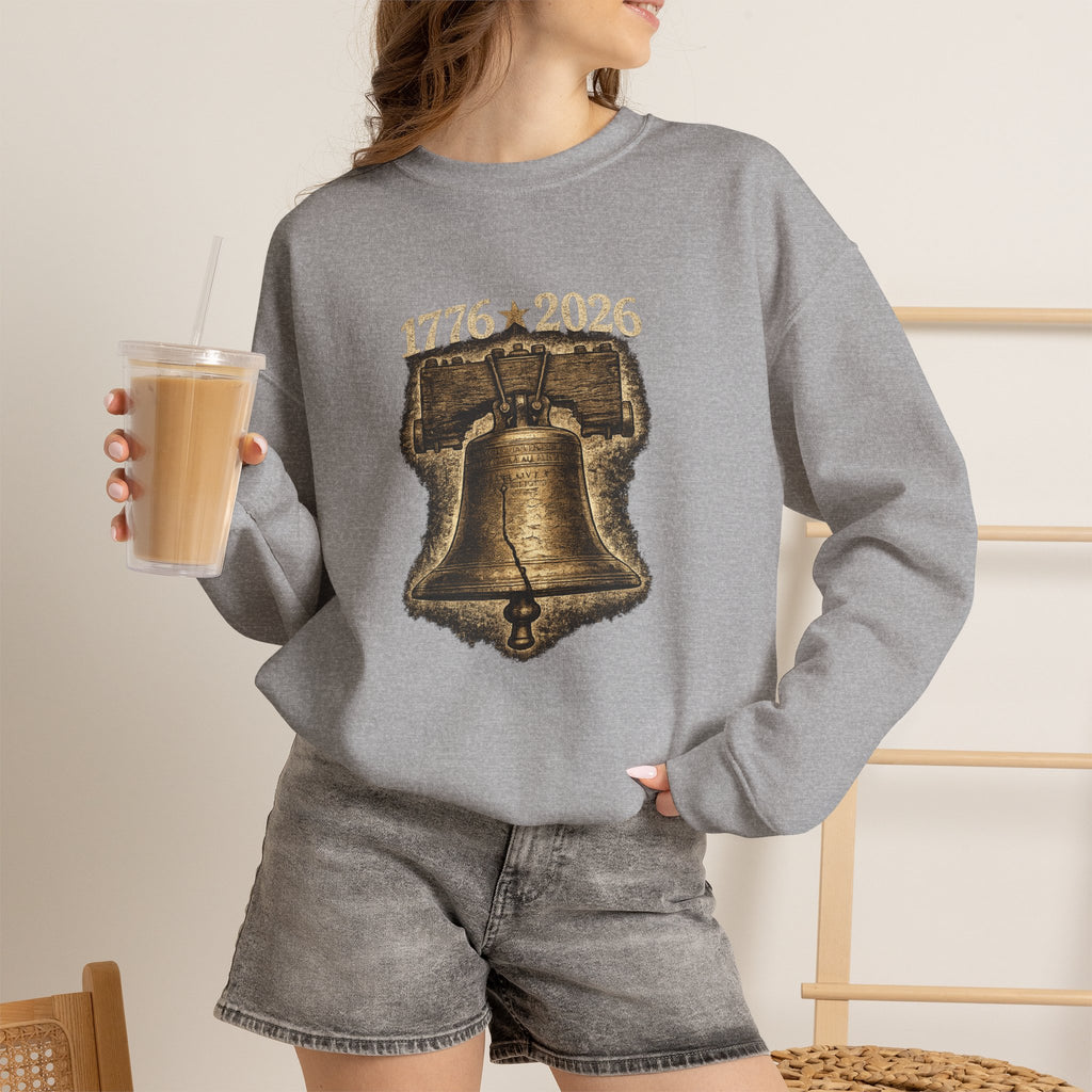 Liberty Bell 1776–2026 Crewneck Sweatshirt