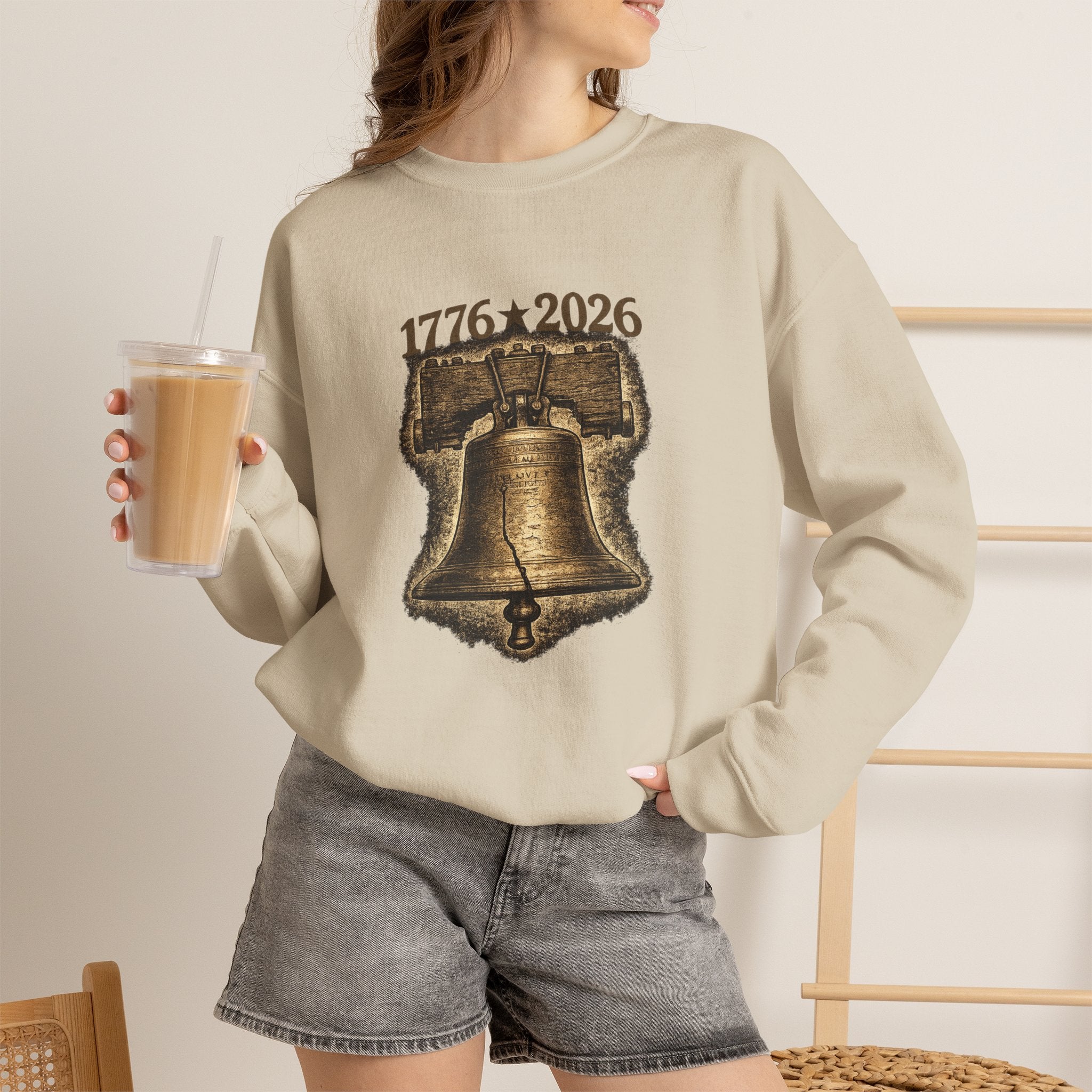 Liberty Bell 1776–2026 Crewneck Sweatshirt
