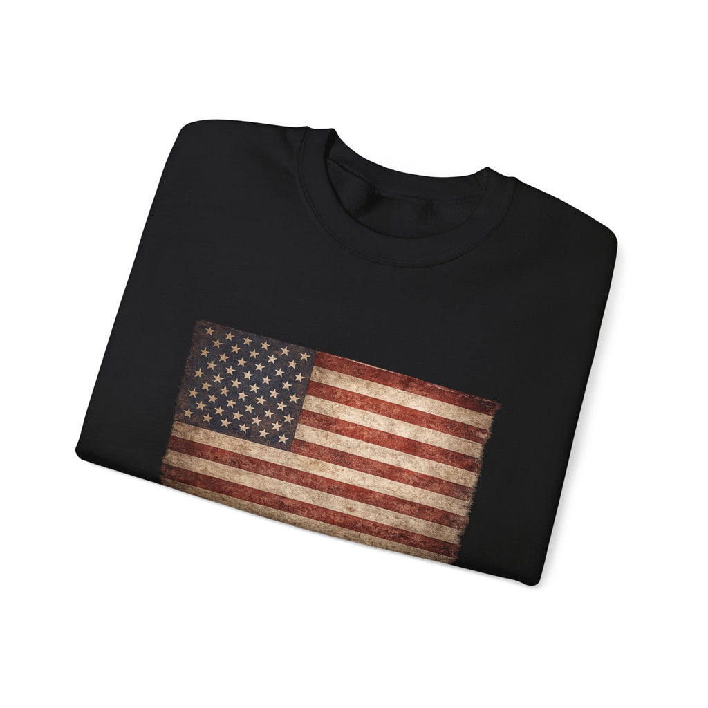 Vintage American Flag Sweatshirt