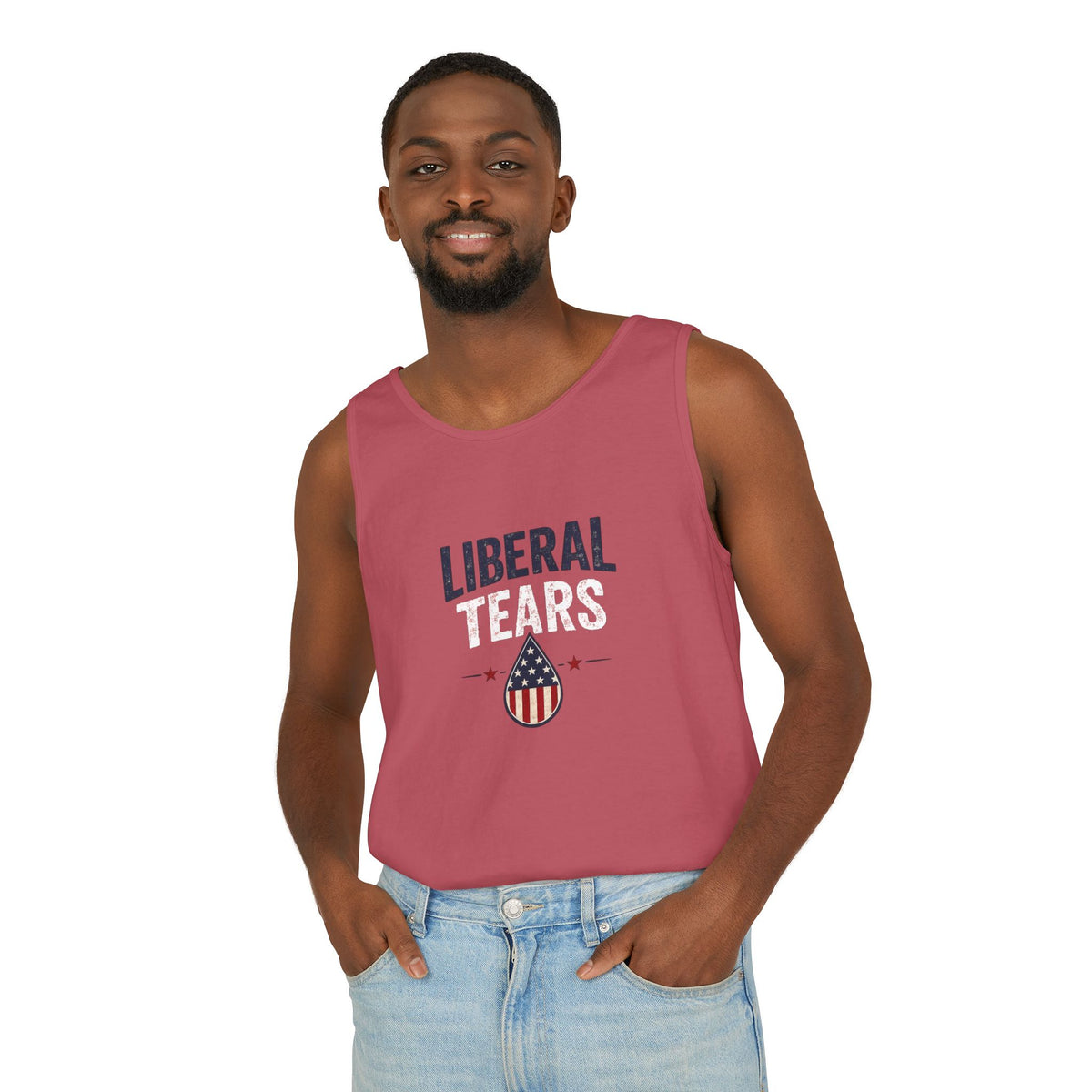 Patriotic “Liberal Tears” Tank Top