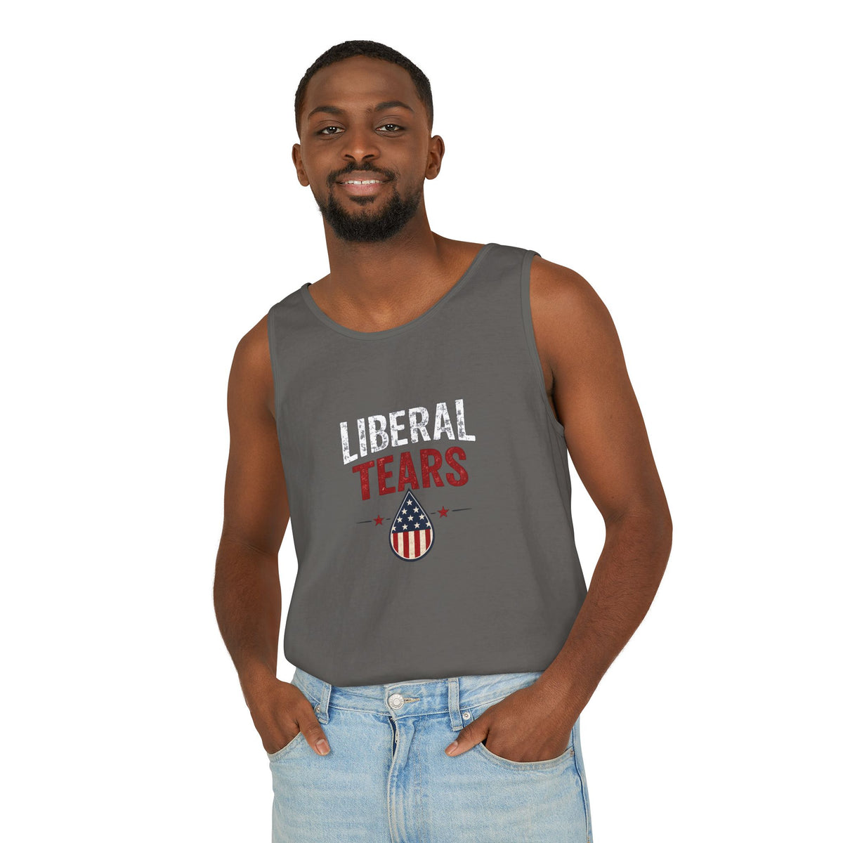 Patriotic “Liberal Tears” Tank Top