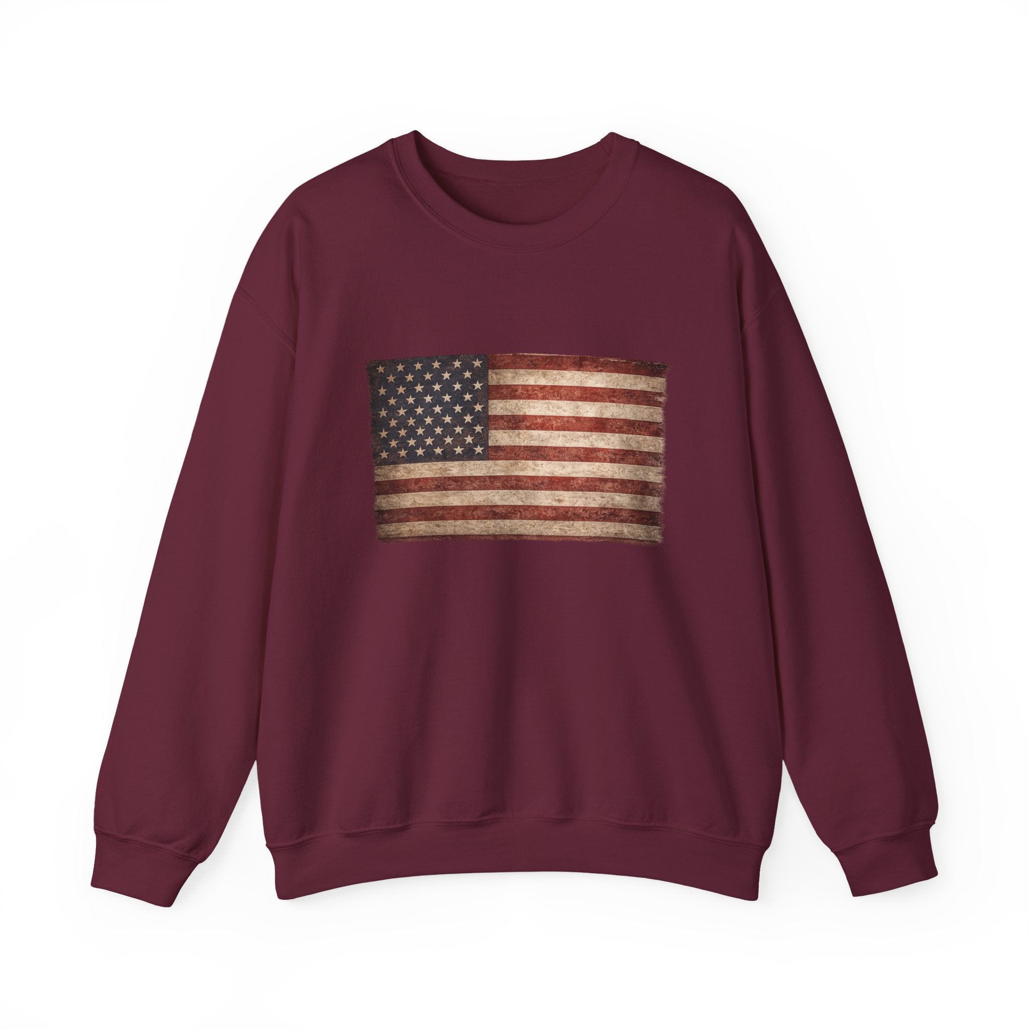 Vintage American Flag Sweatshirt