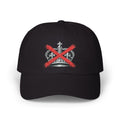 Dad Cap – Crown with Red X Embroidered Baseball Hat