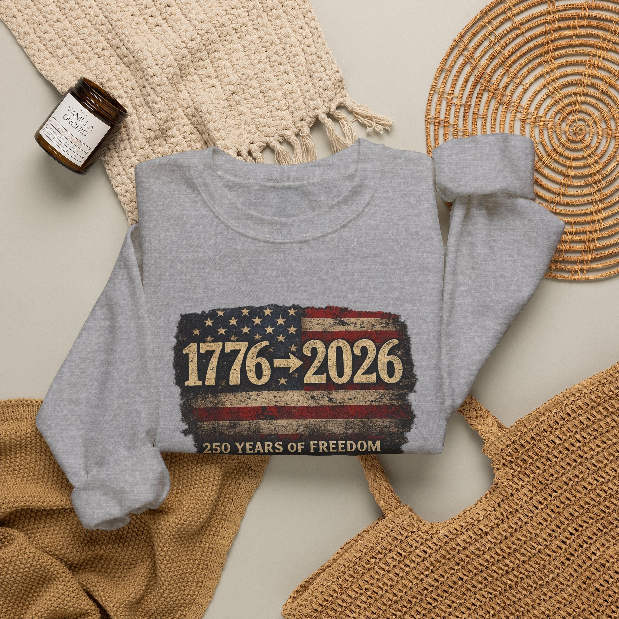 1776–2026 - 250 Years of Freedom Crewneck Sweatshirt