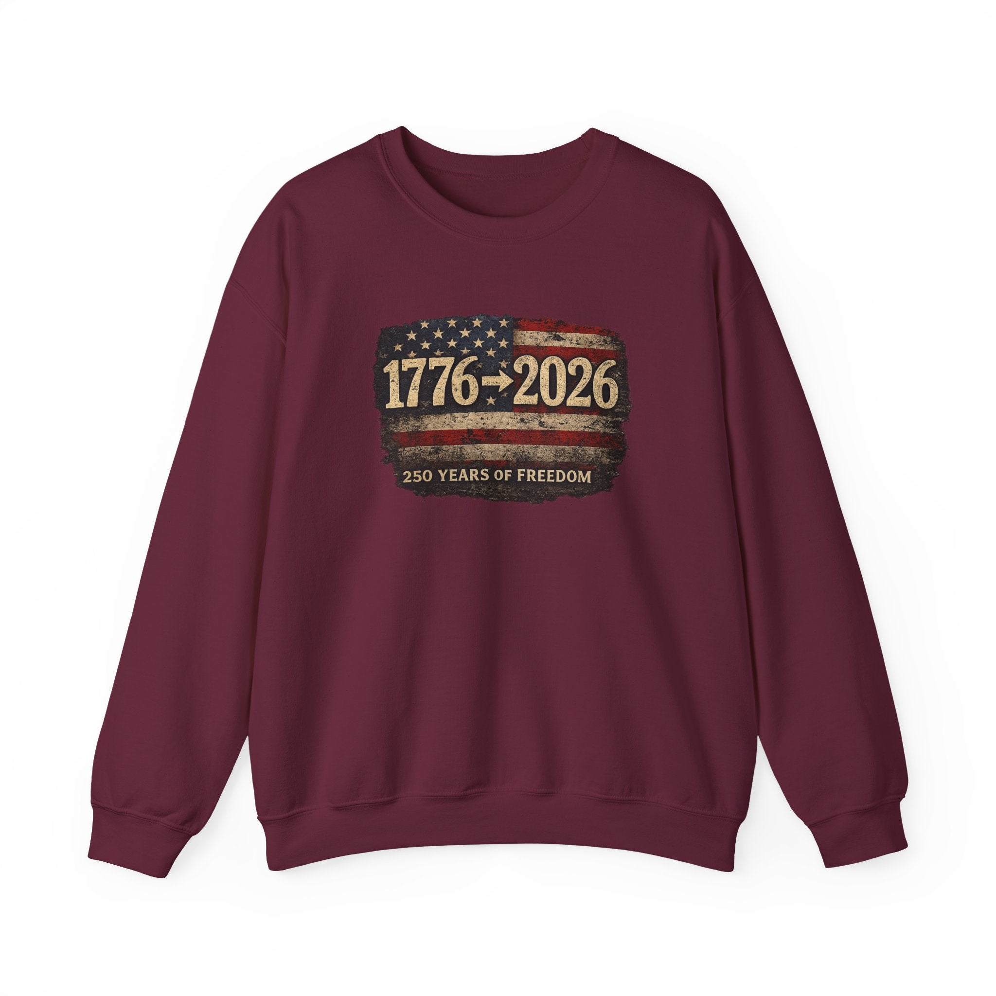 1776–2026 - 250 Years of Freedom Crewneck Sweatshirt