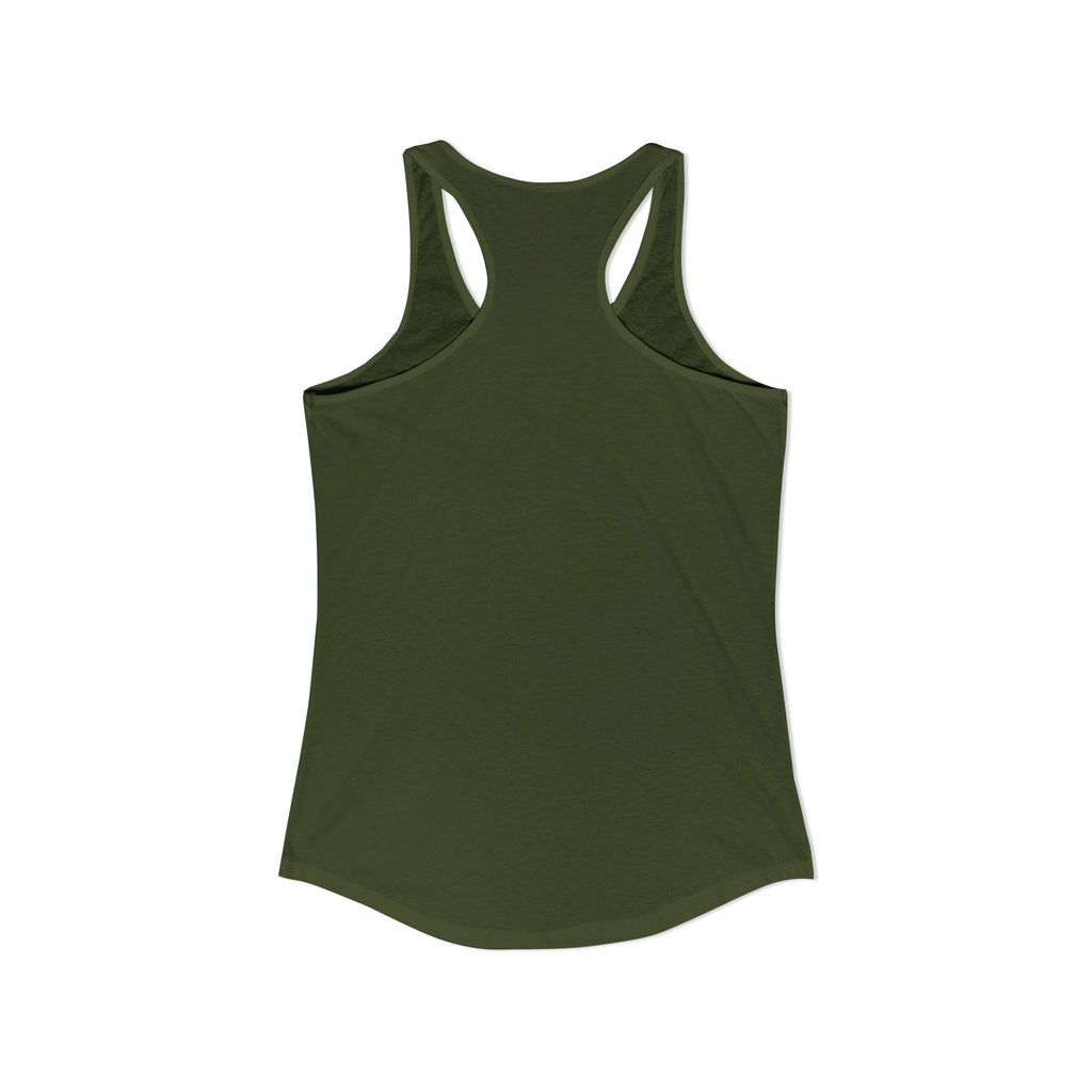 Vintage American Flag Women's Racerback Tank