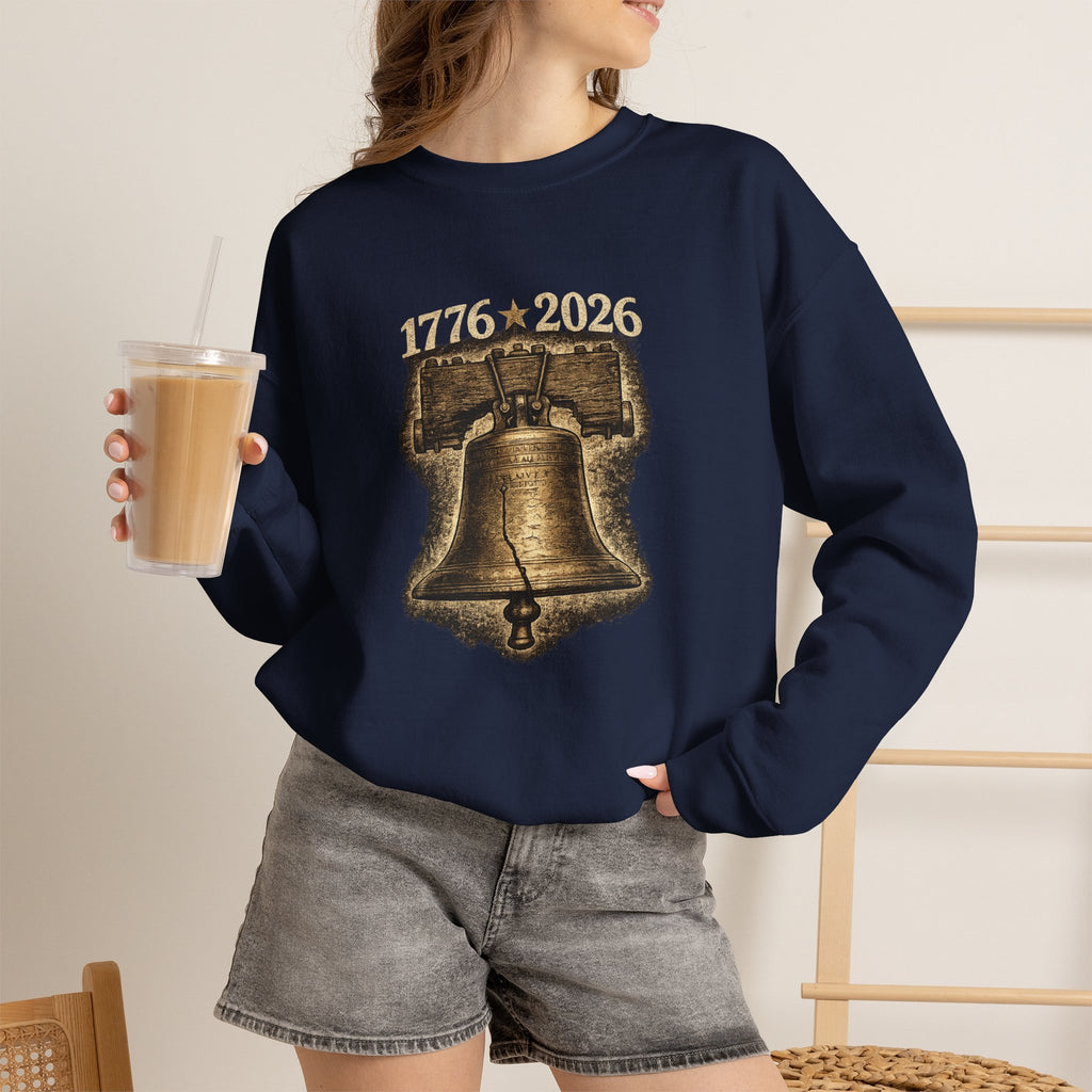Liberty Bell 1776–2026 Crewneck Sweatshirt