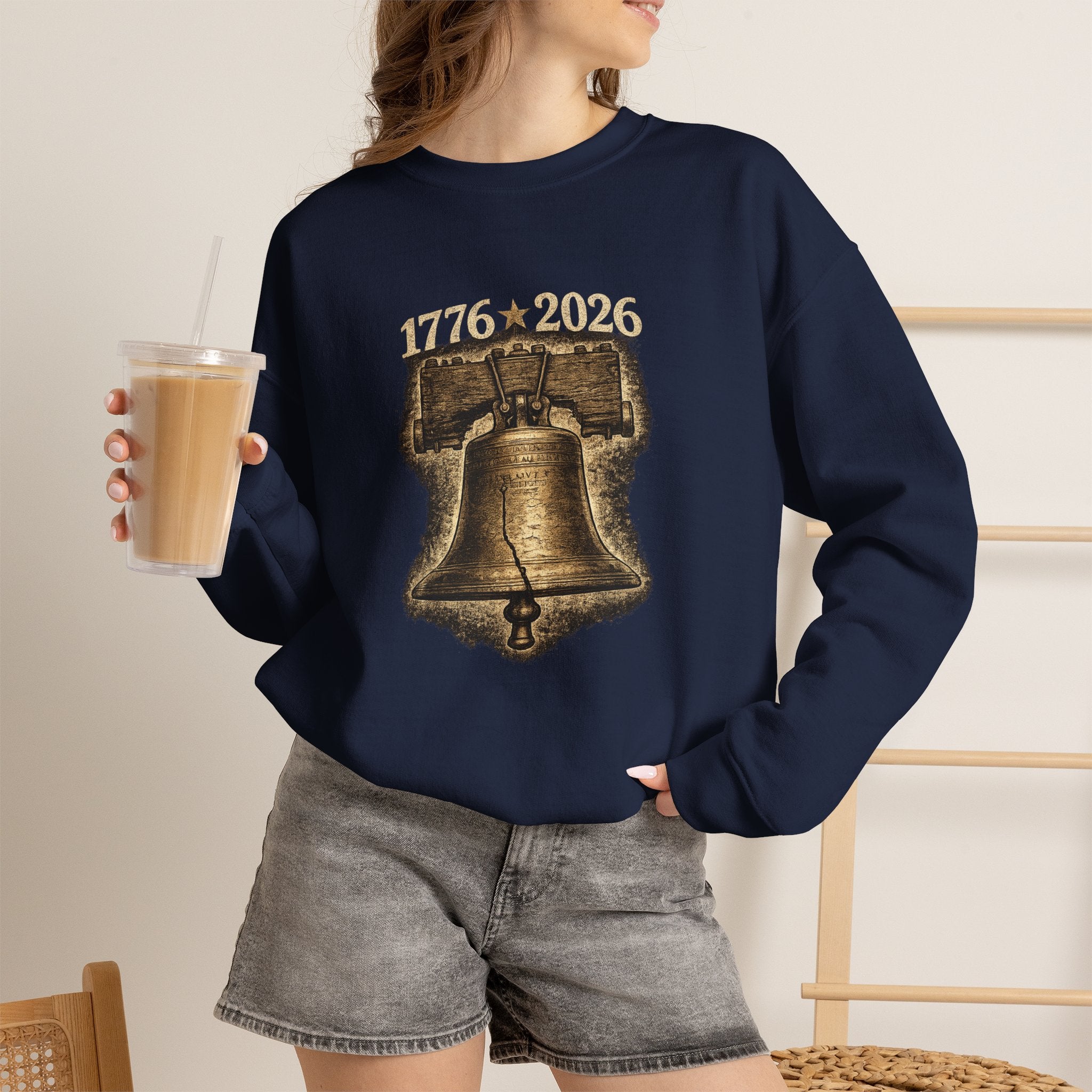 Liberty Bell 1776–2026 Crewneck Sweatshirt