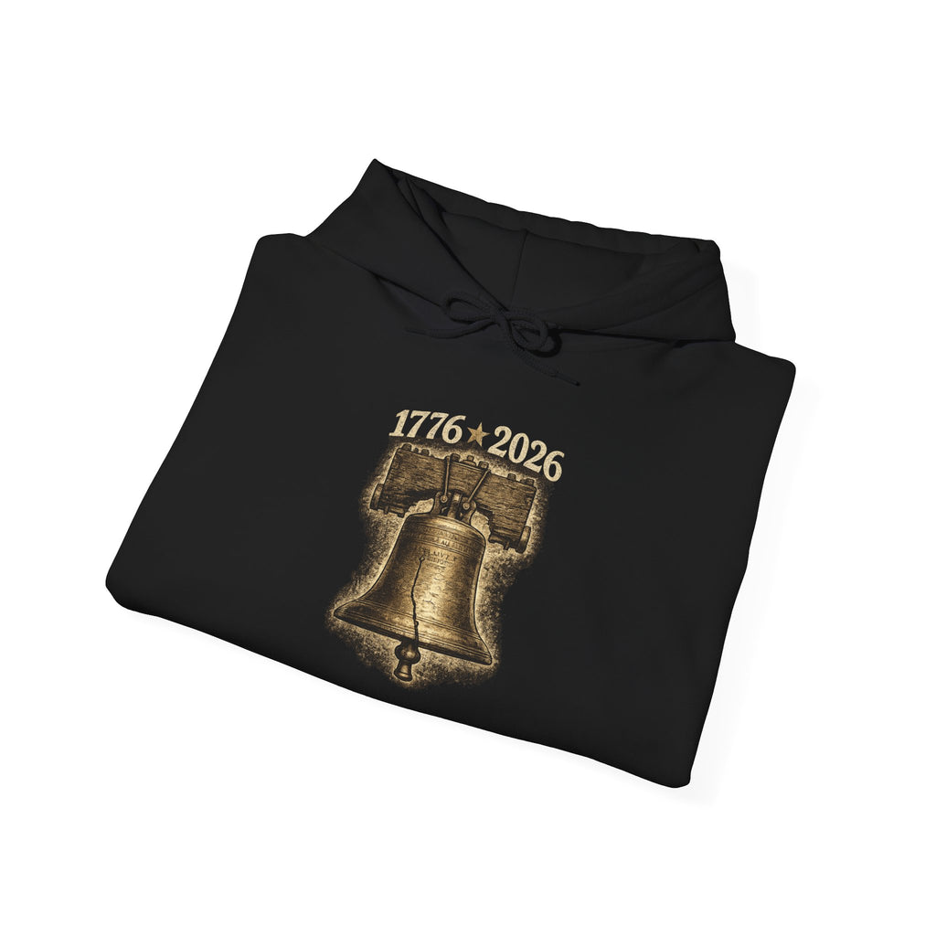 Liberty Bell Hoodie — 1776–2006 Graphic Hooded Sweatshirt