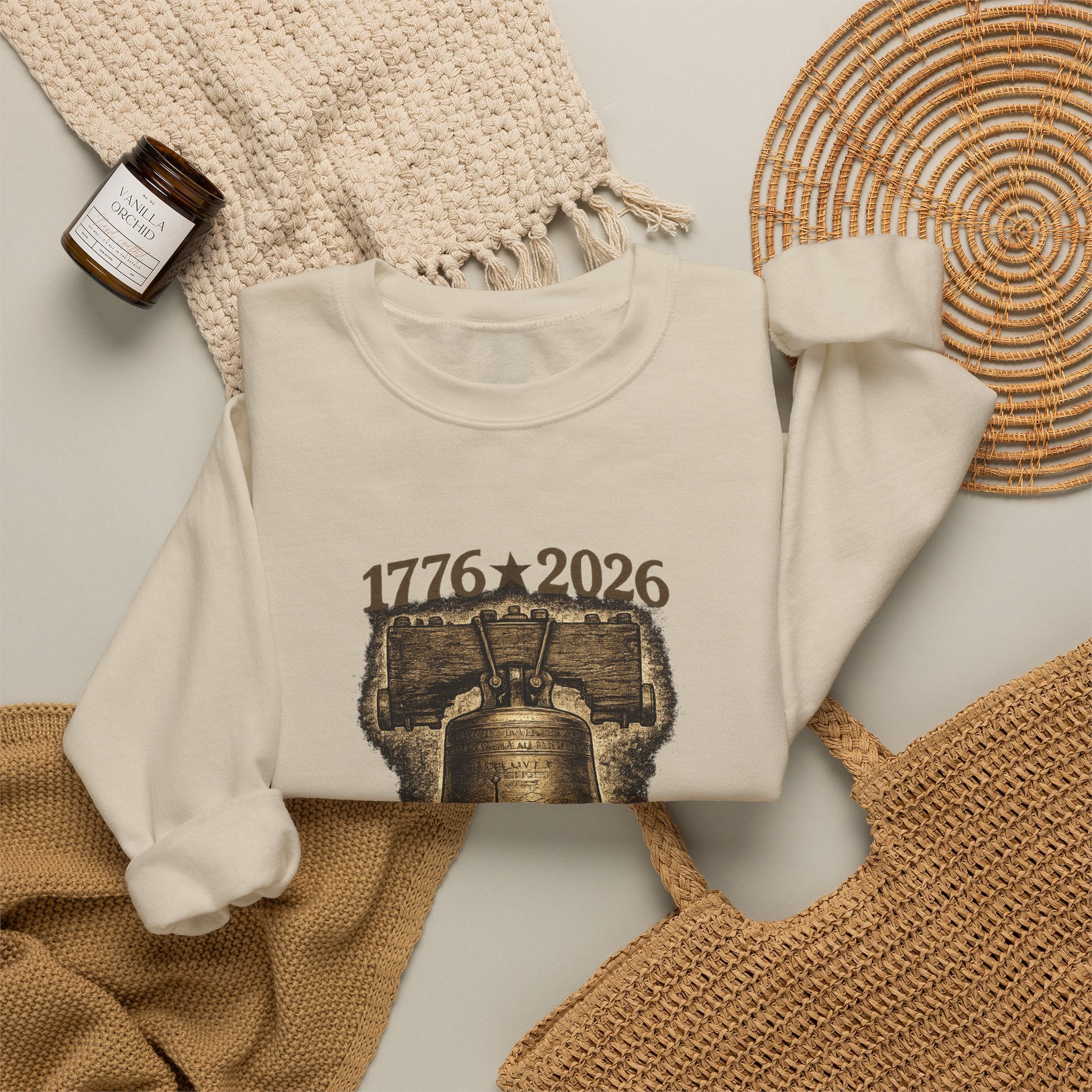 Liberty Bell 1776–2026 Crewneck Sweatshirt