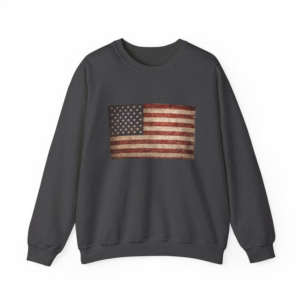 Vintage American Flag Sweatshirt
