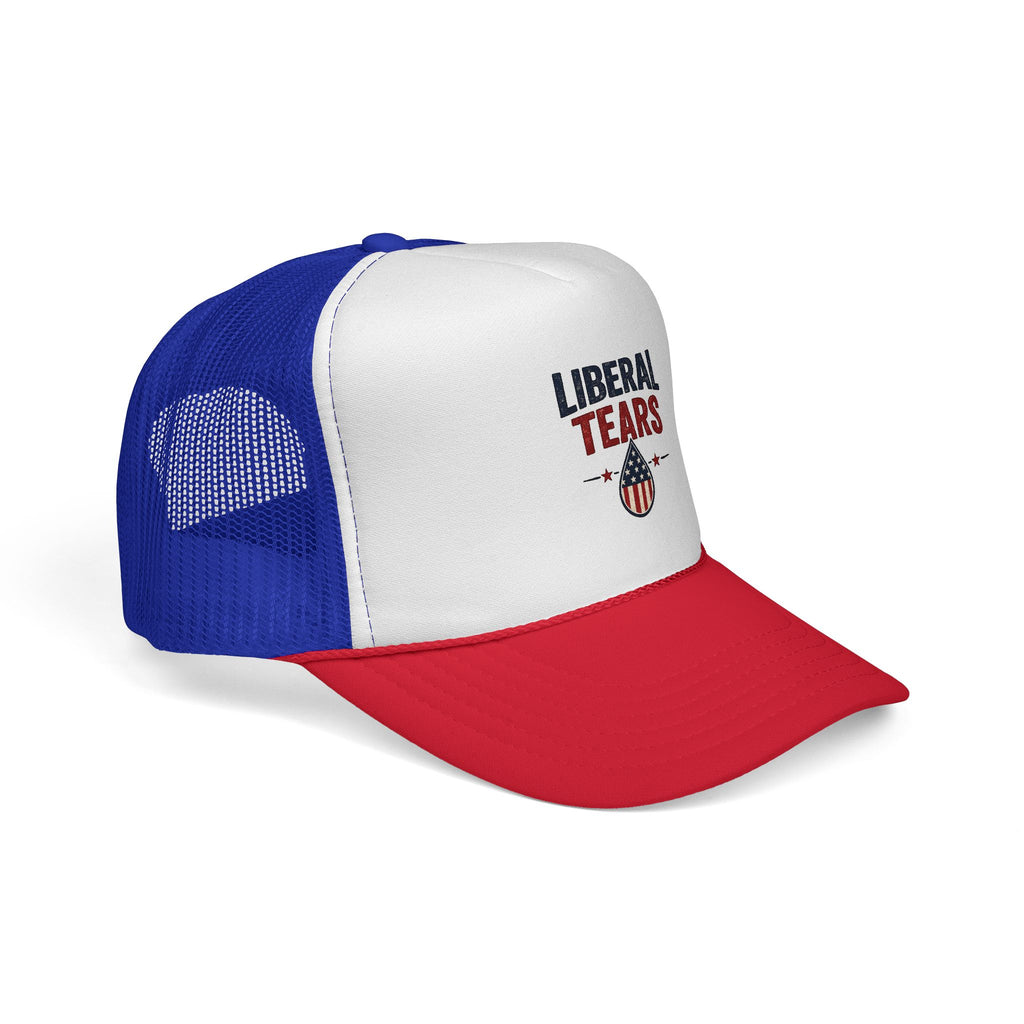 Liberal Tears Trucker Hat – Patriotic Political Mesh Cap