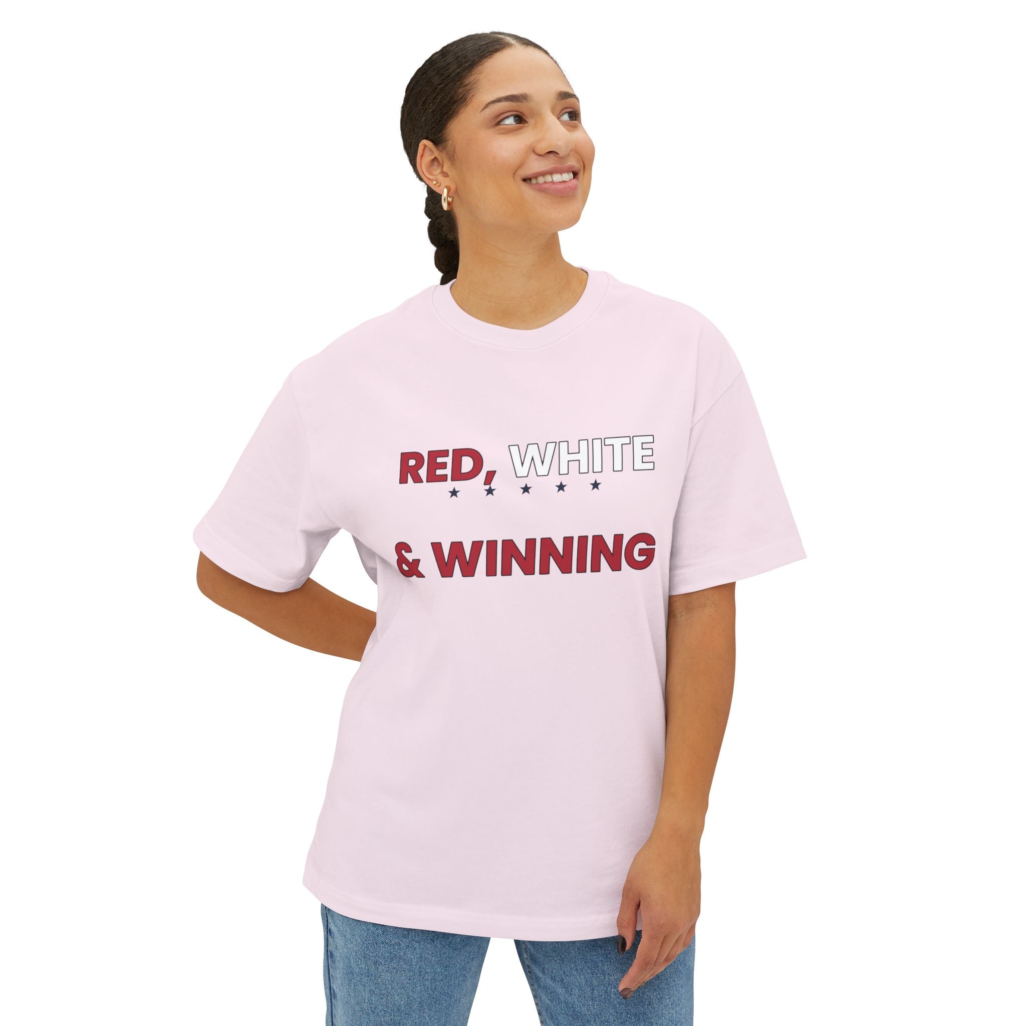 "Red, White & Winning" Tee — Patriotic Graphic T-Shirt