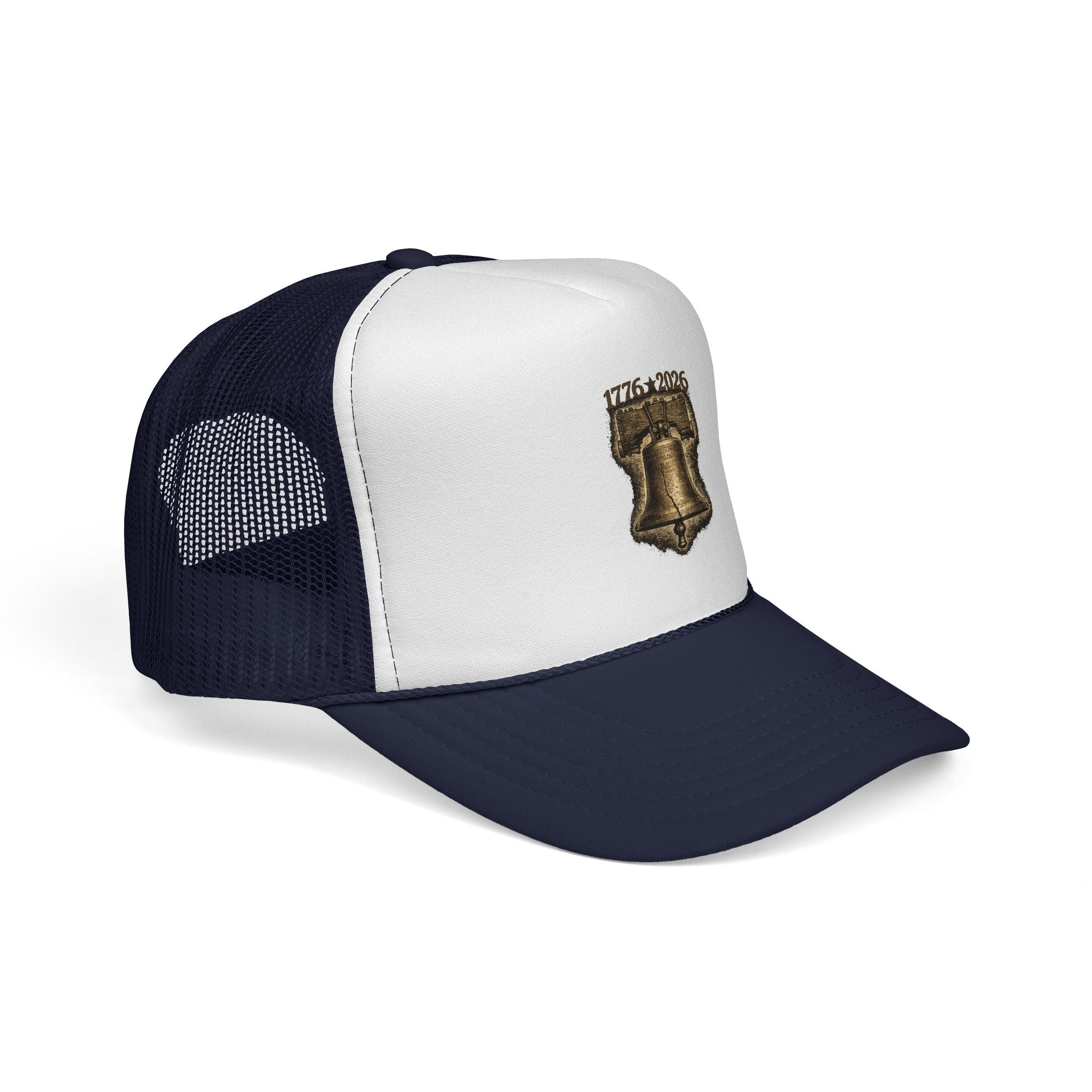 Liberty Bell Trucker Hat — Patriotic Cap