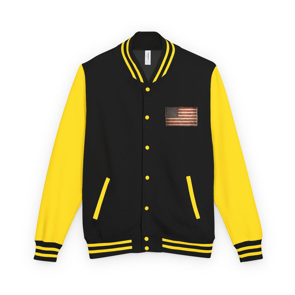 American Flag Letterman Jacket