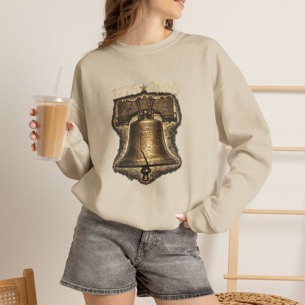 Liberty Bell 1776–2026 Crewneck Sweatshirt