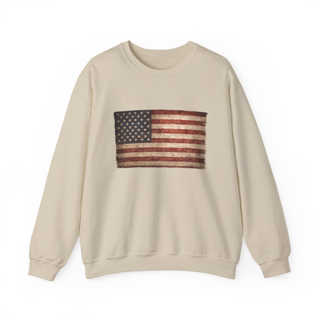 Vintage American Flag Sweatshirt